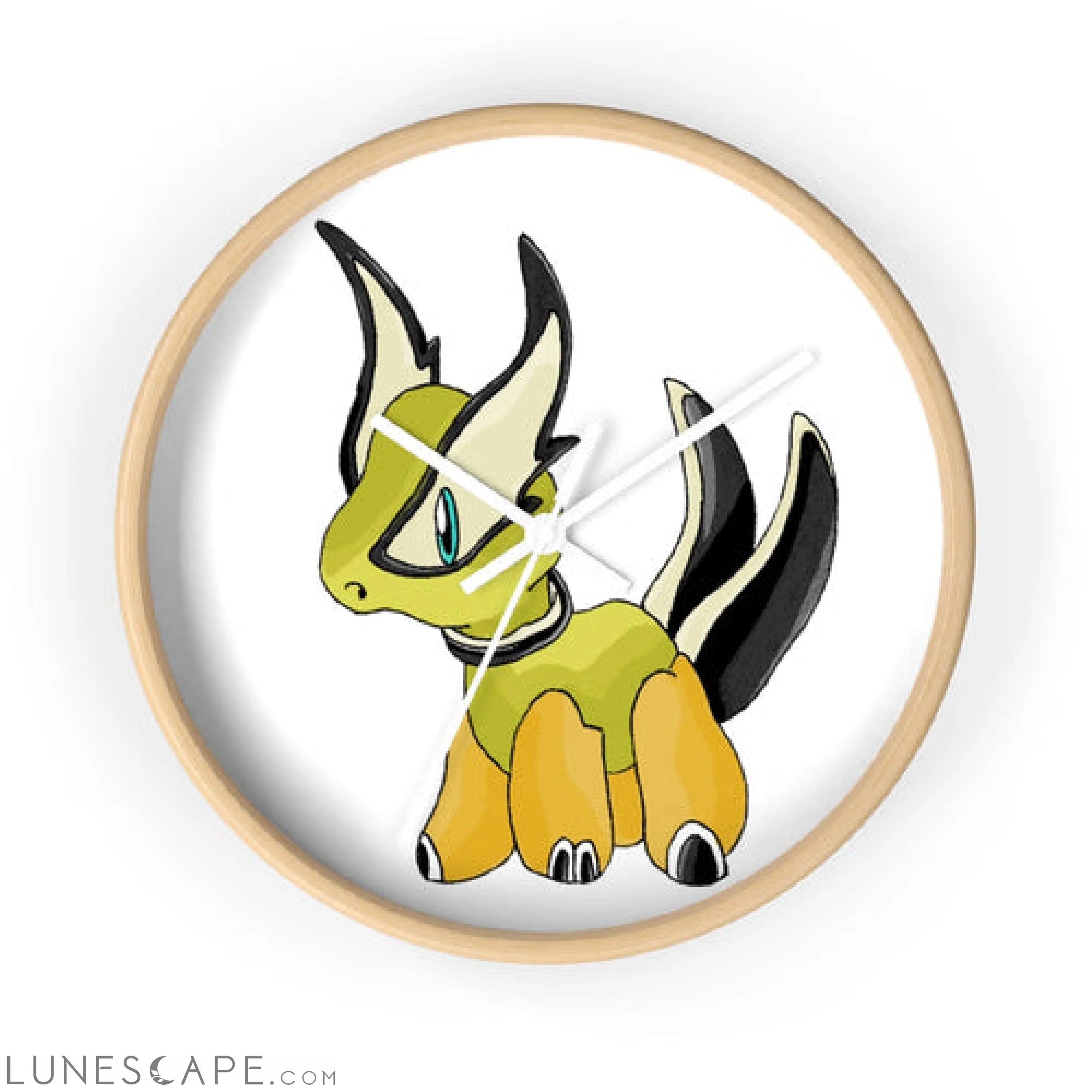 Spore Wall clock LUNESCAPE