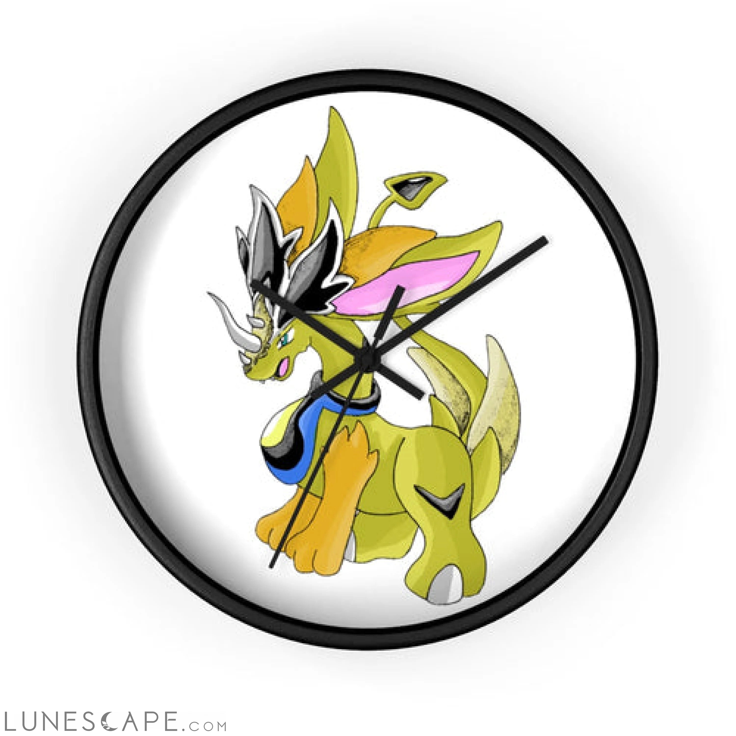 Sporecheila Wall clock LUNESCAPE