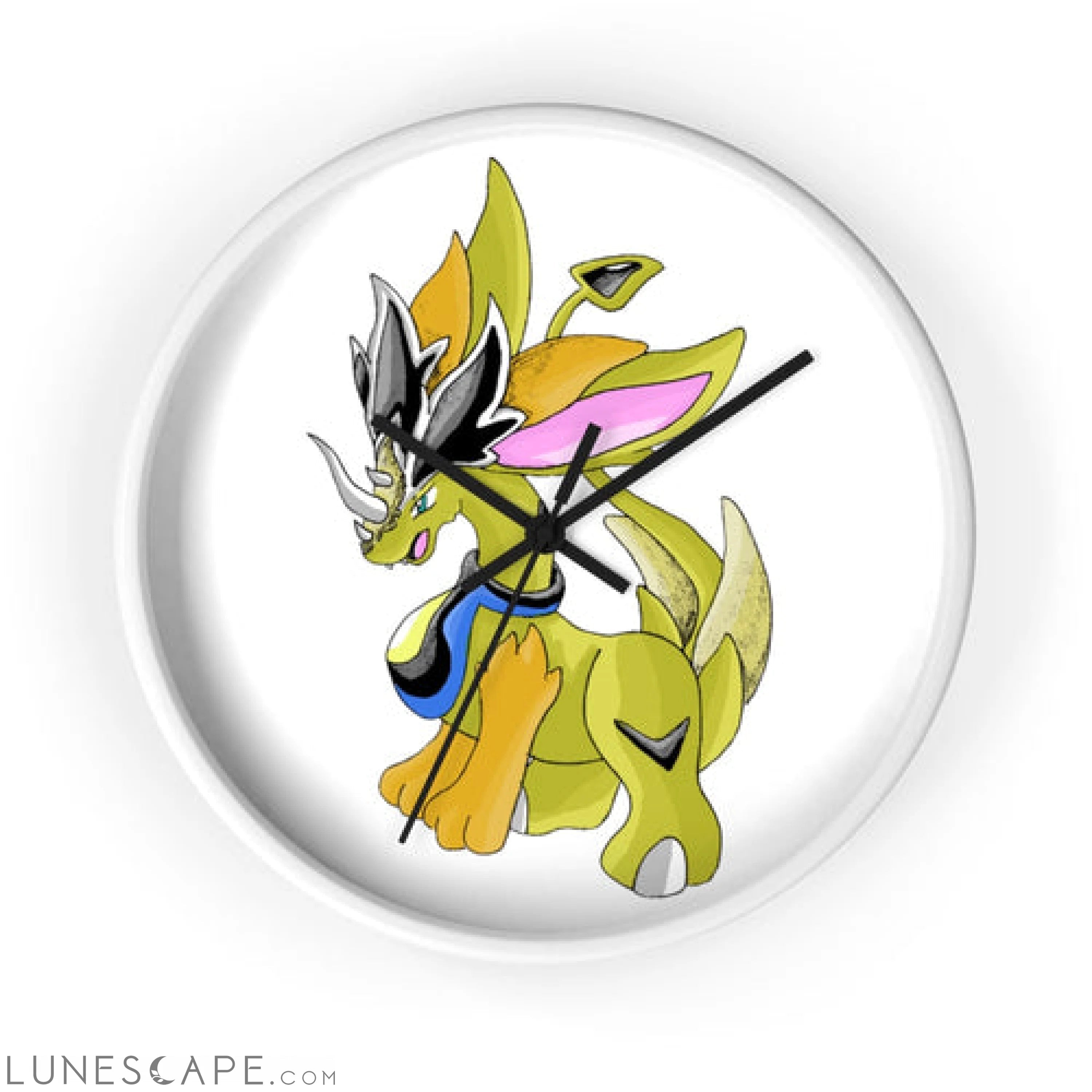 Sporecheila Wall clock LUNESCAPE