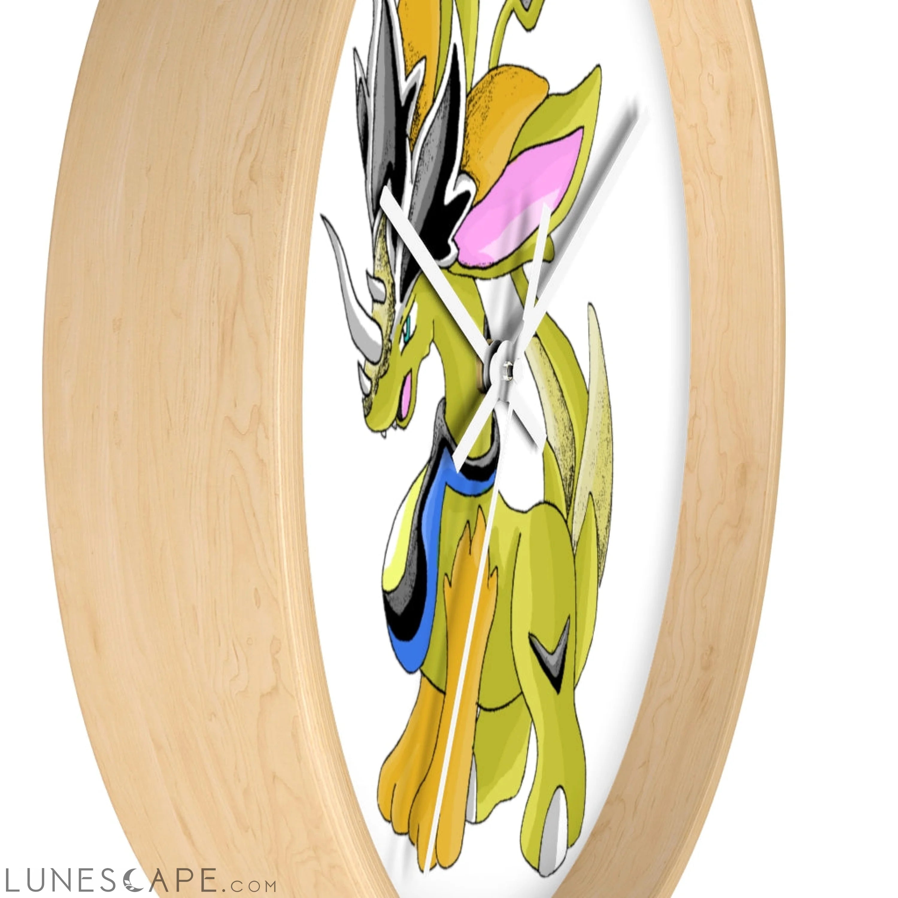 Sporecheila Wall clock LUNESCAPE