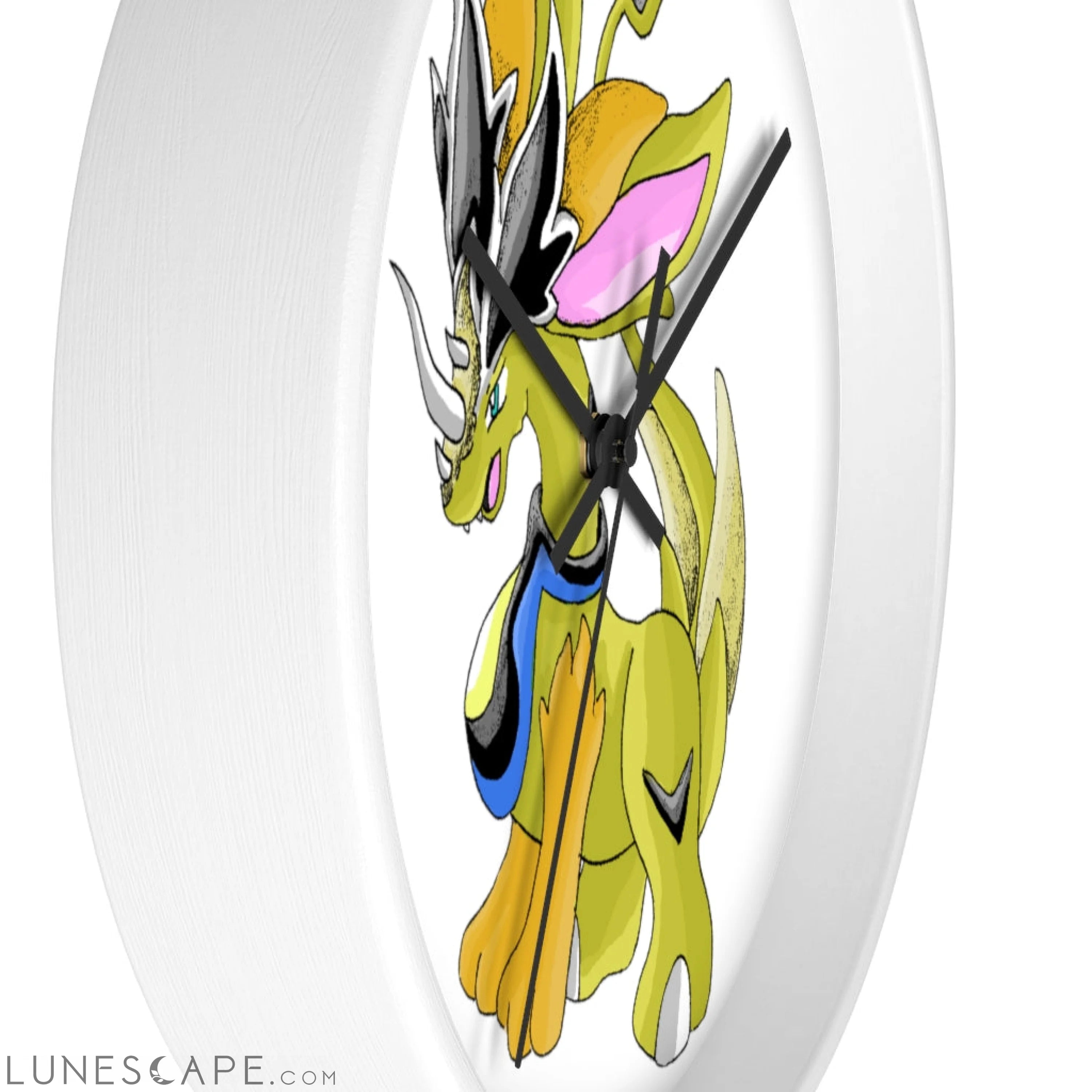Sporecheila Wall clock LUNESCAPE