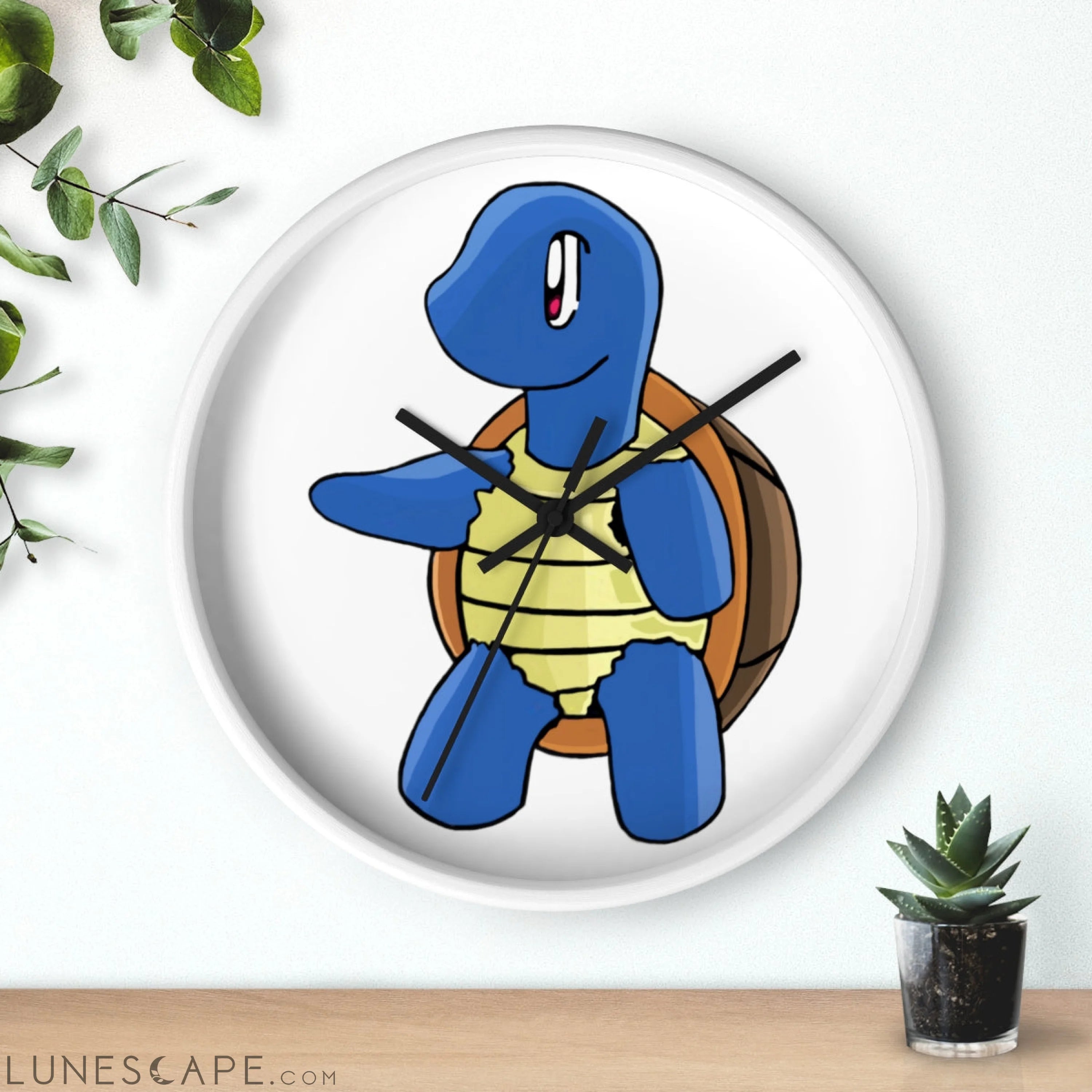 Squata Wall clock LUNESCAPE