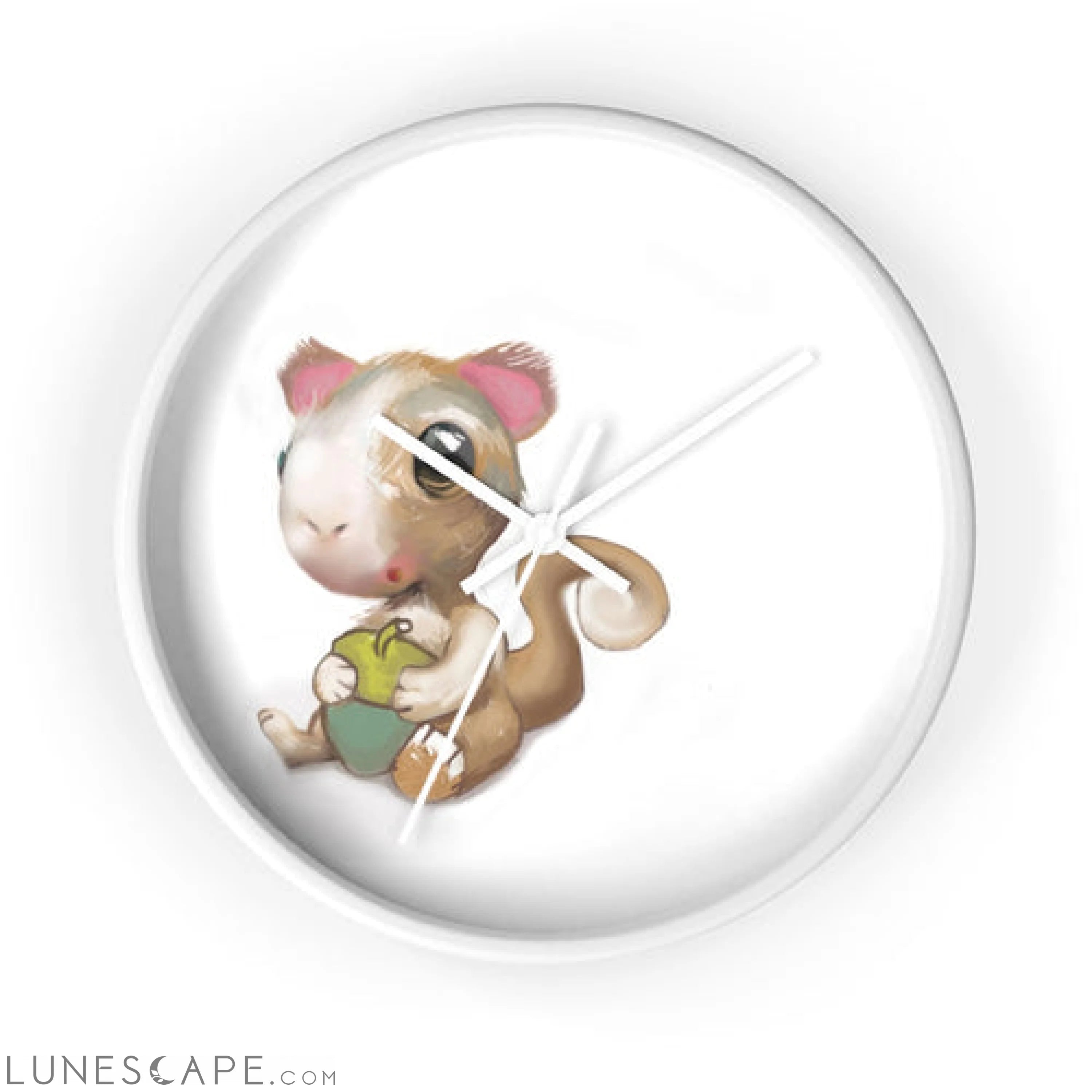 Squirrel Wall clock LUNESCAPE