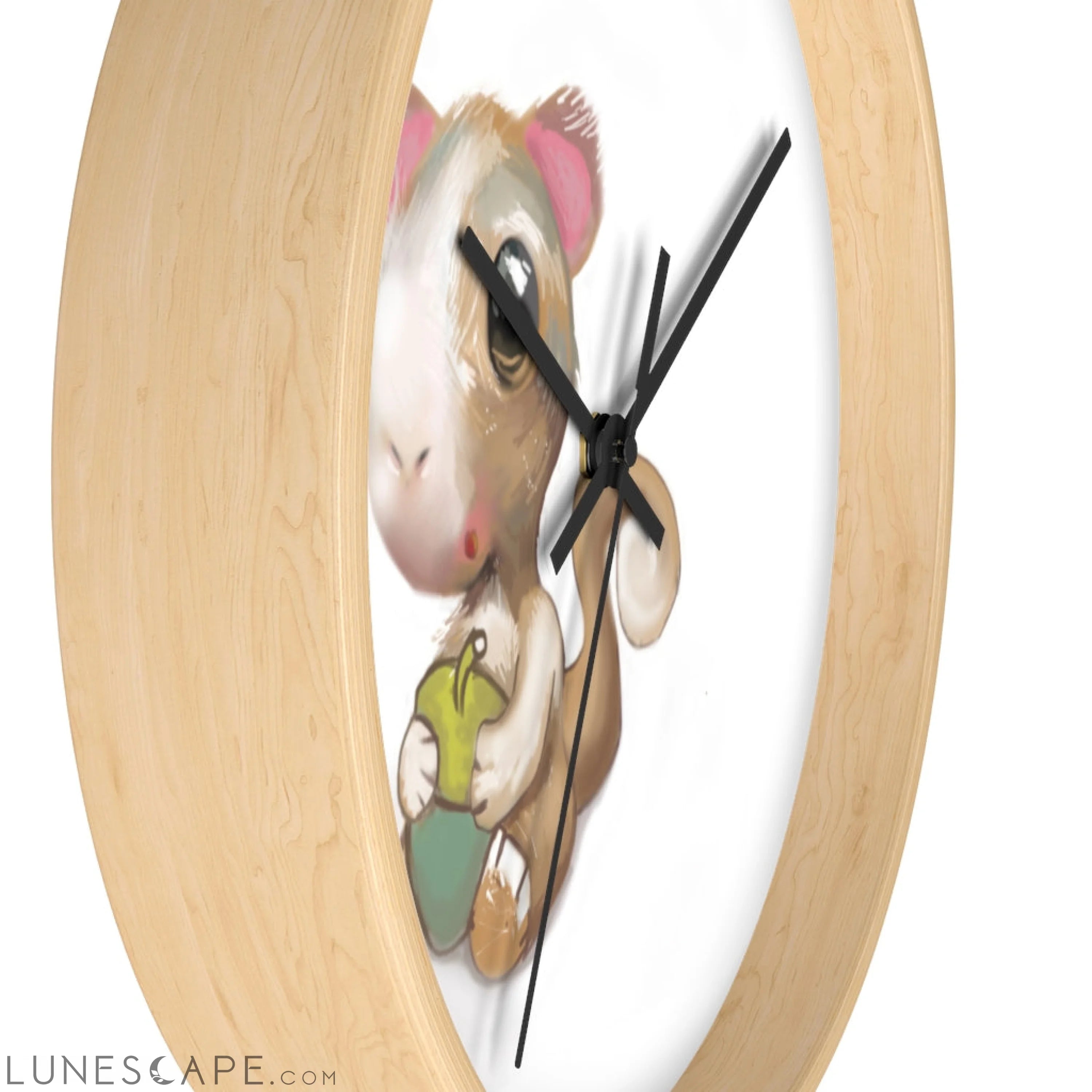 Squirrel Wall clock LUNESCAPE