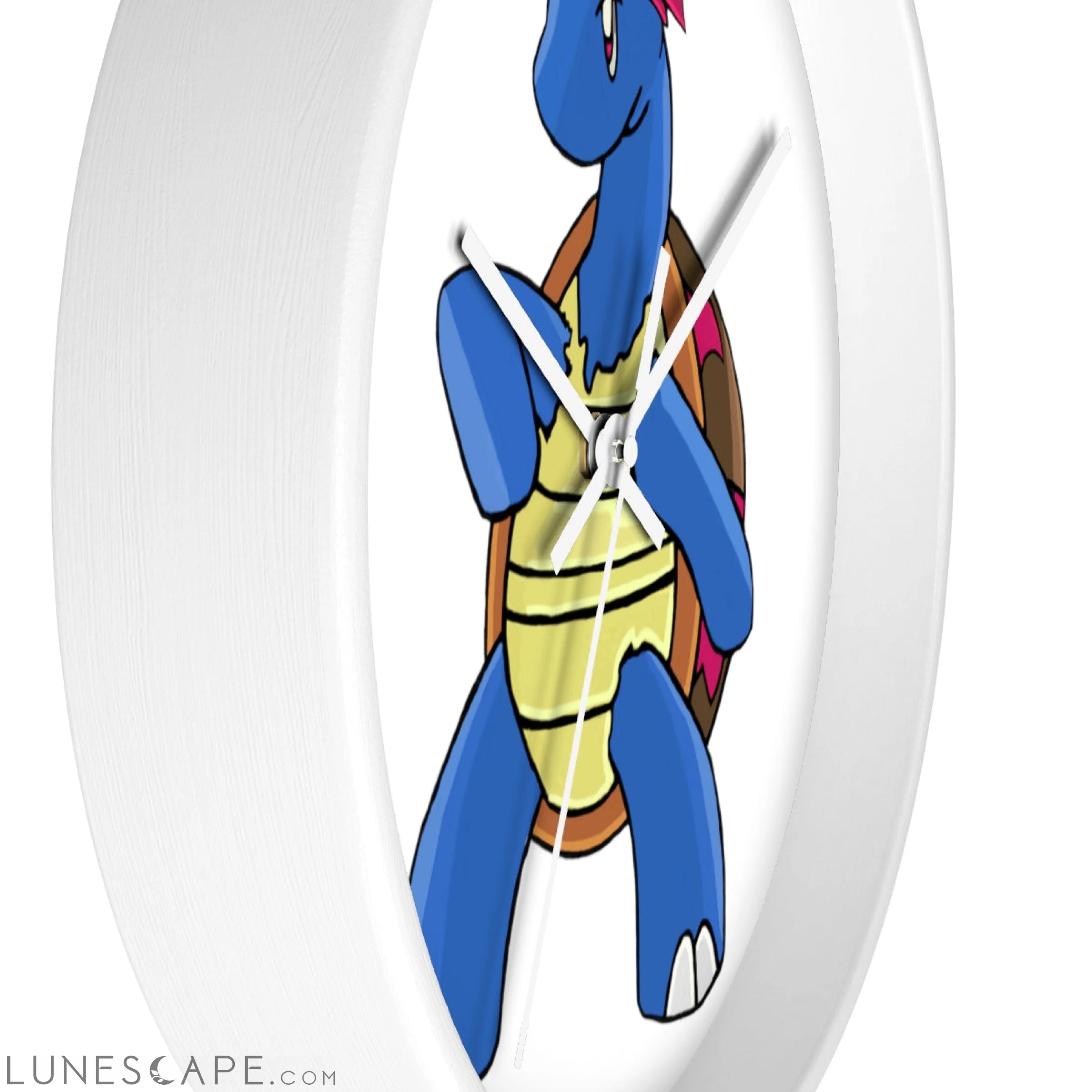 Squirtila Wall clock LUNESCAPE