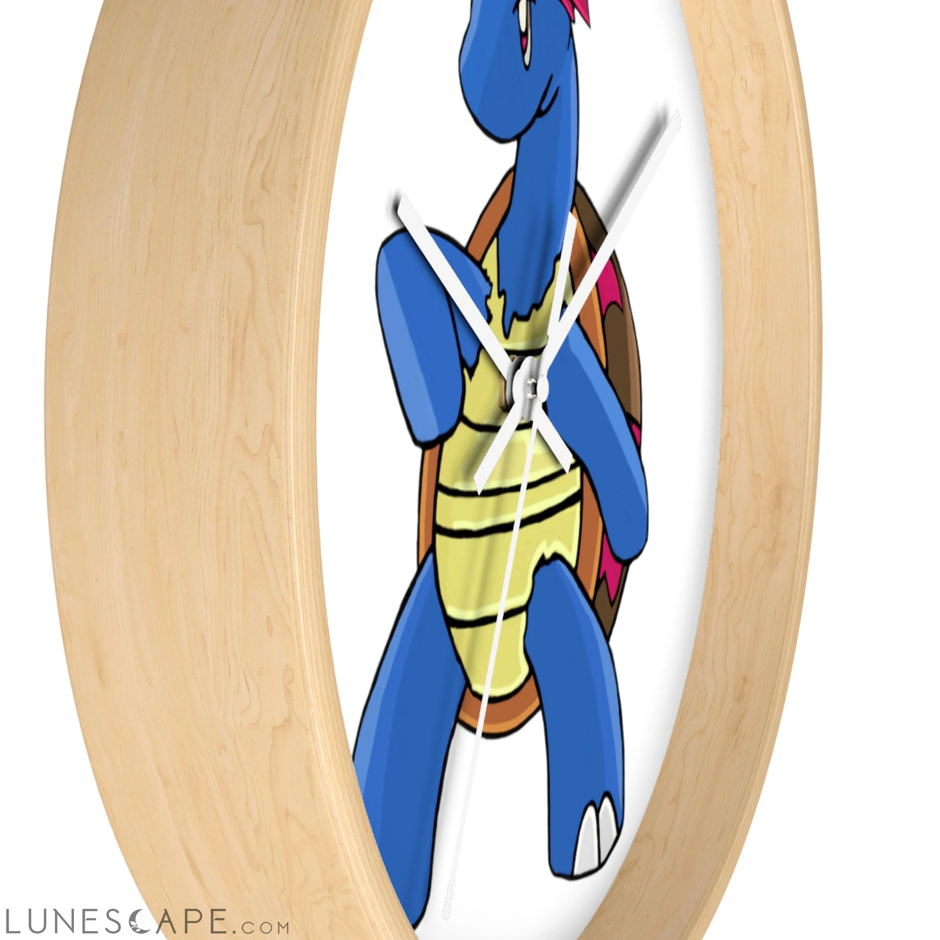 Squirtila Wall clock LUNESCAPE
