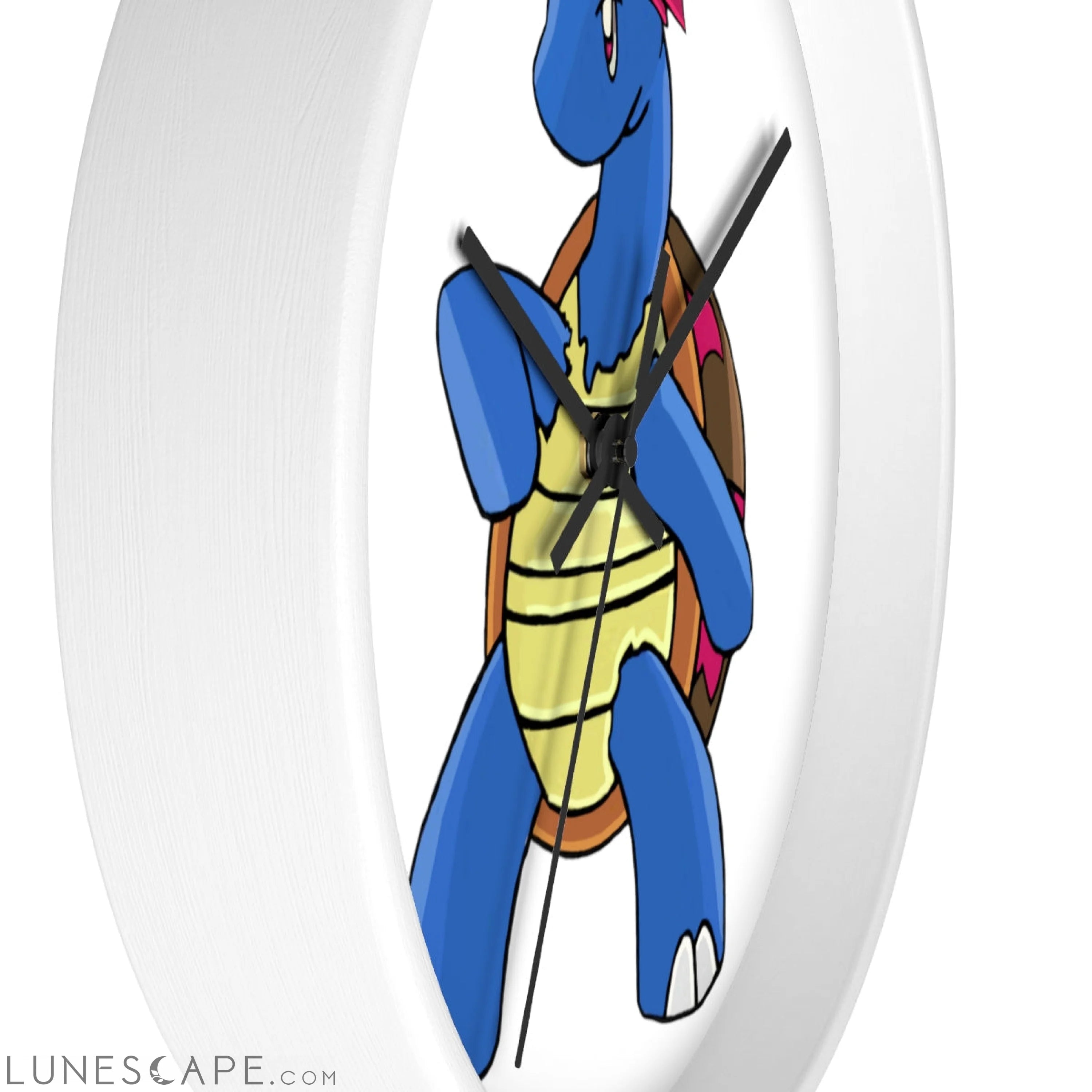Squirtila Wall clock LUNESCAPE