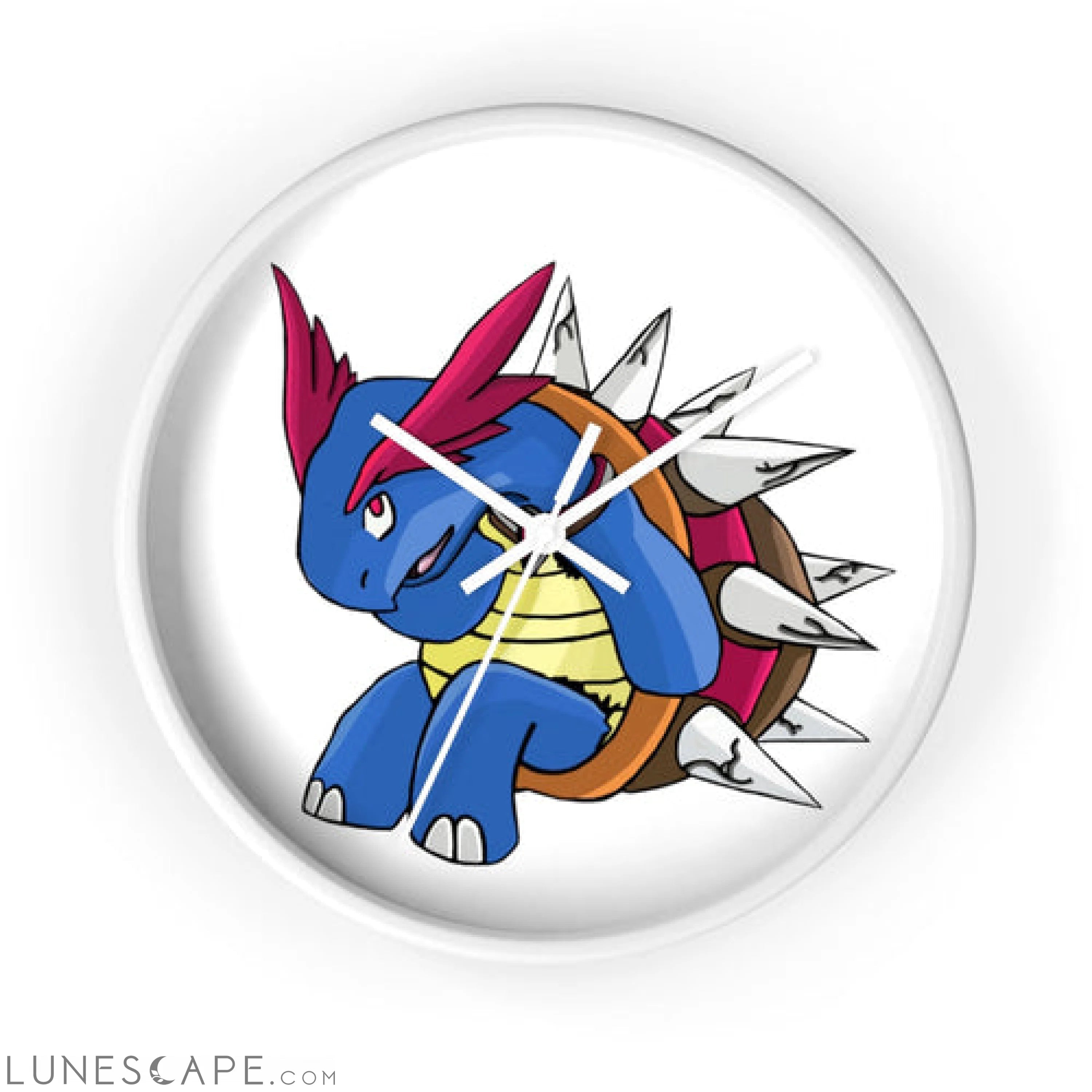 Squirtois Wall clock LUNESCAPE