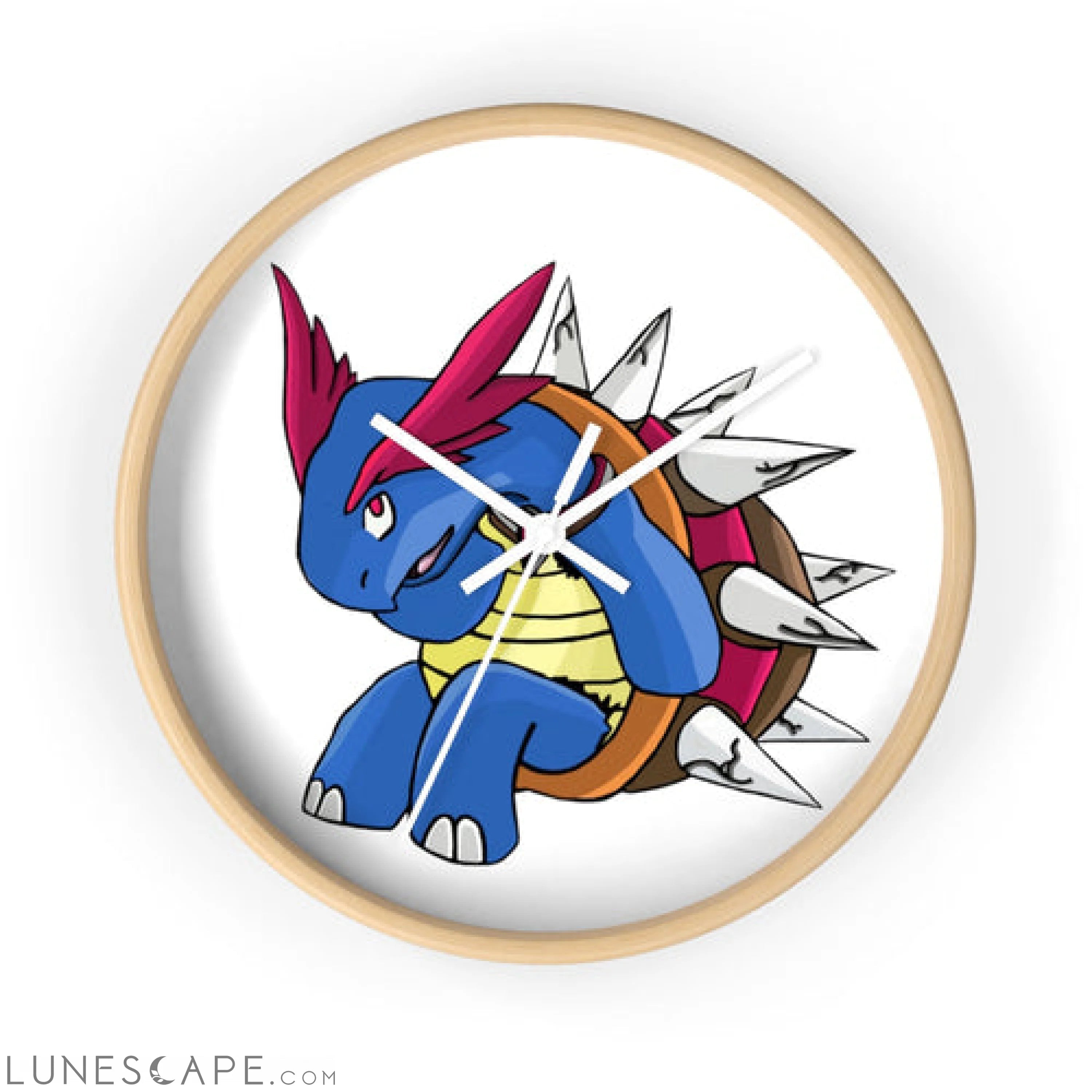 Squirtois Wall clock LUNESCAPE