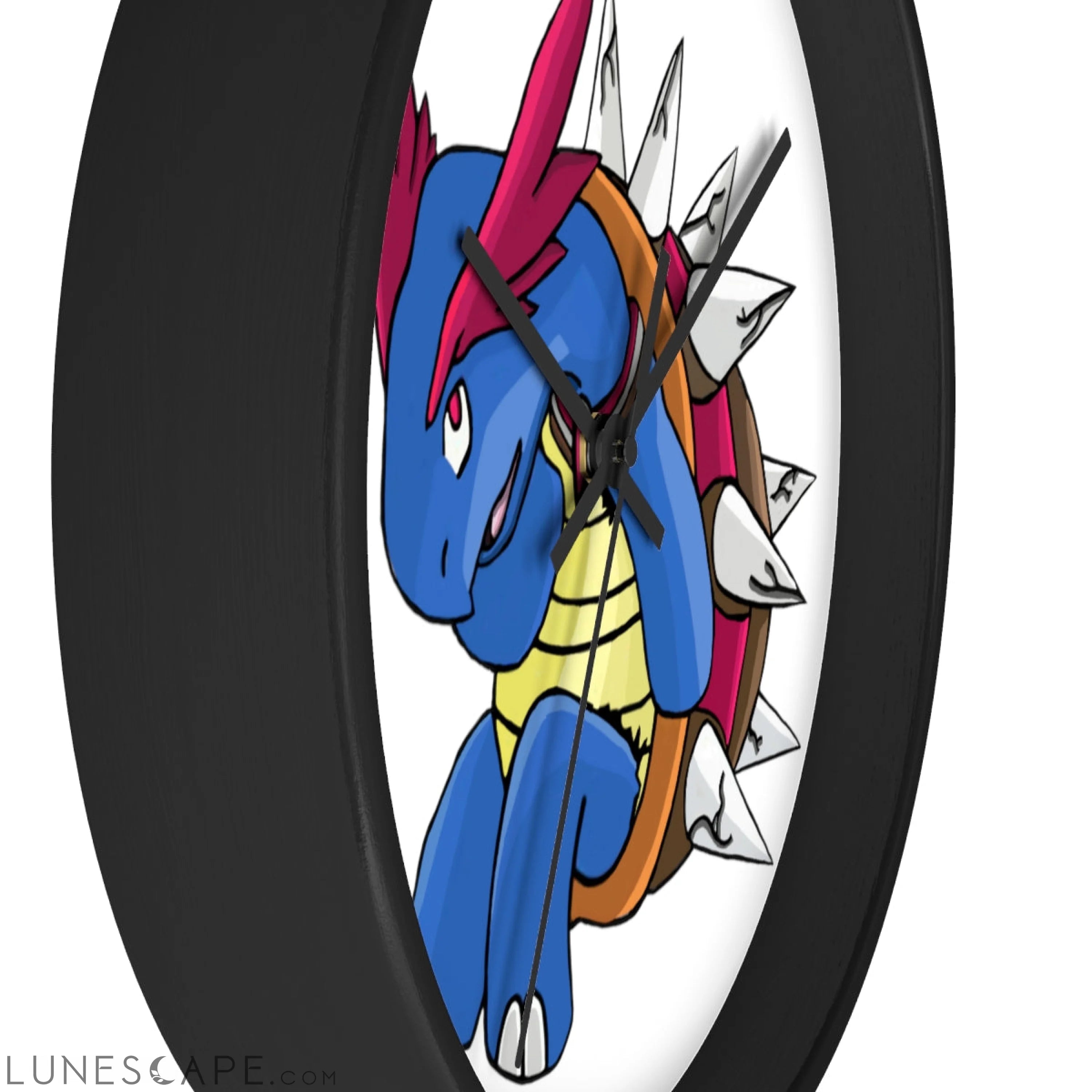 Squirtois Wall clock LUNESCAPE