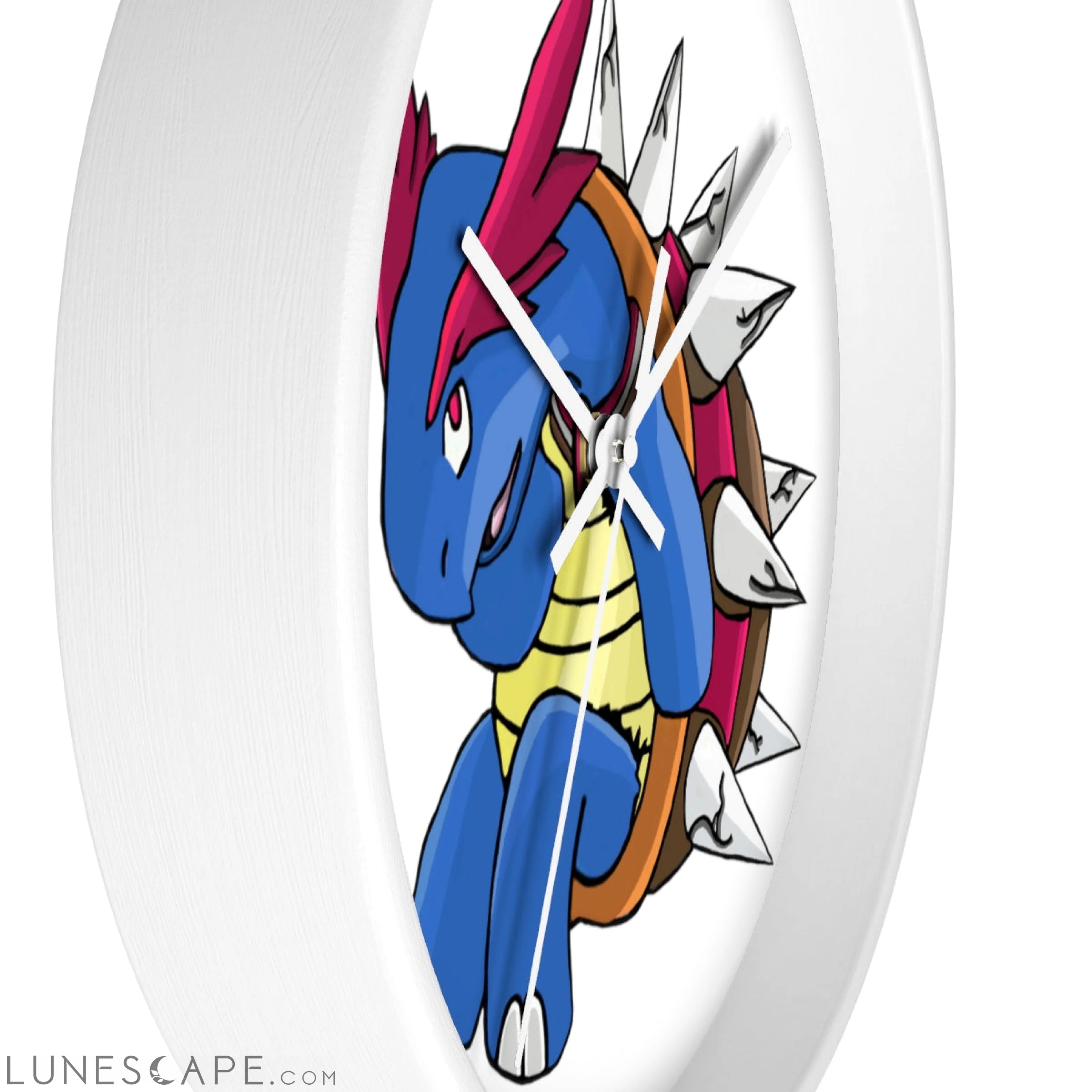 Squirtois Wall clock LUNESCAPE