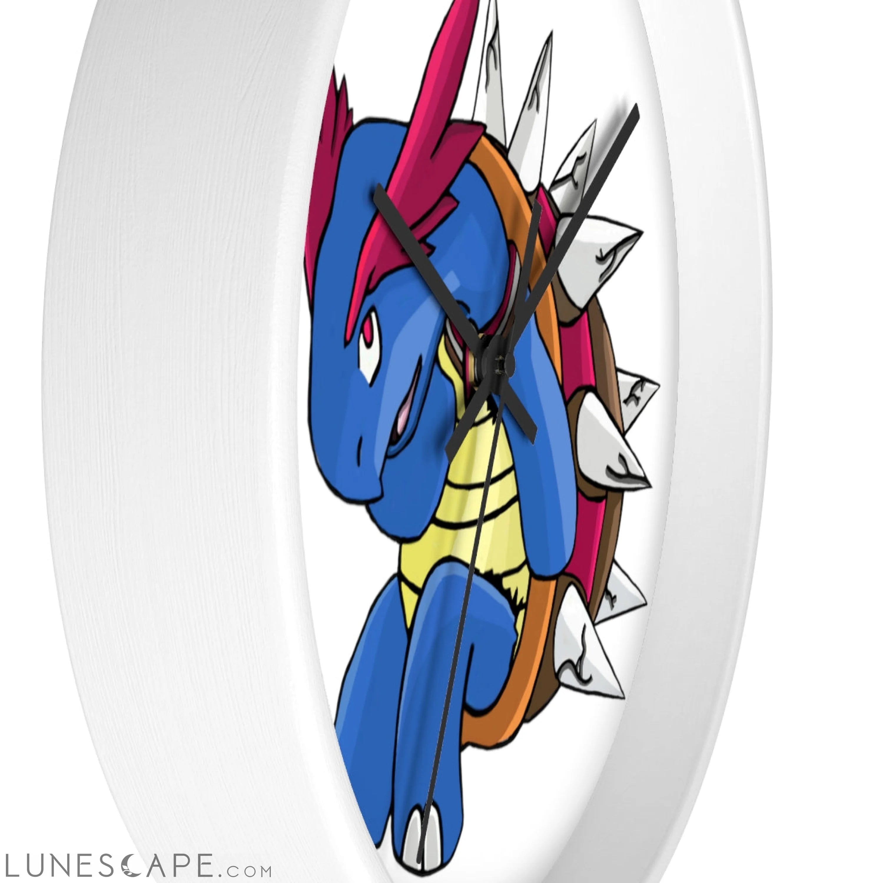 Squirtois Wall clock LUNESCAPE