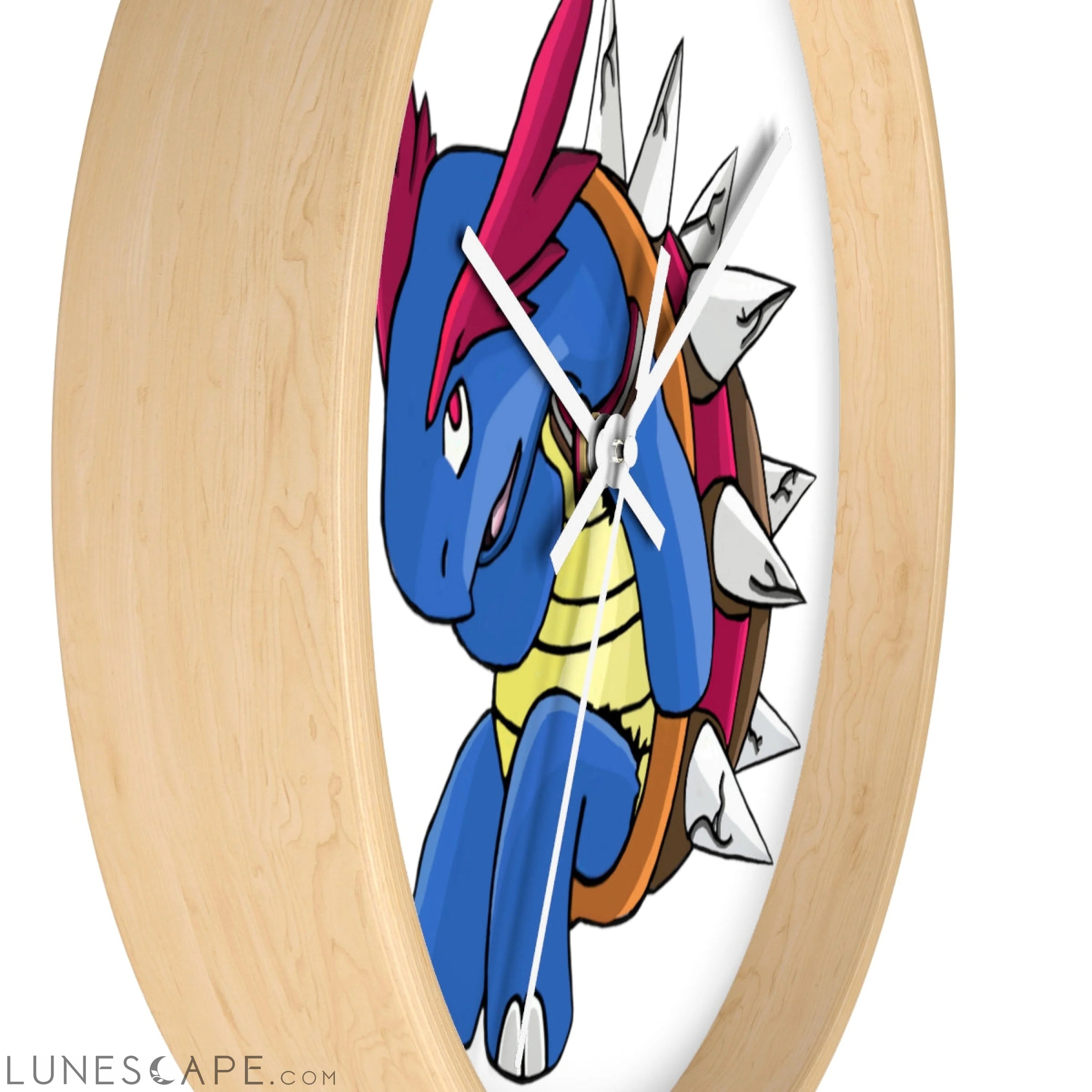 Squirtois Wall clock LUNESCAPE