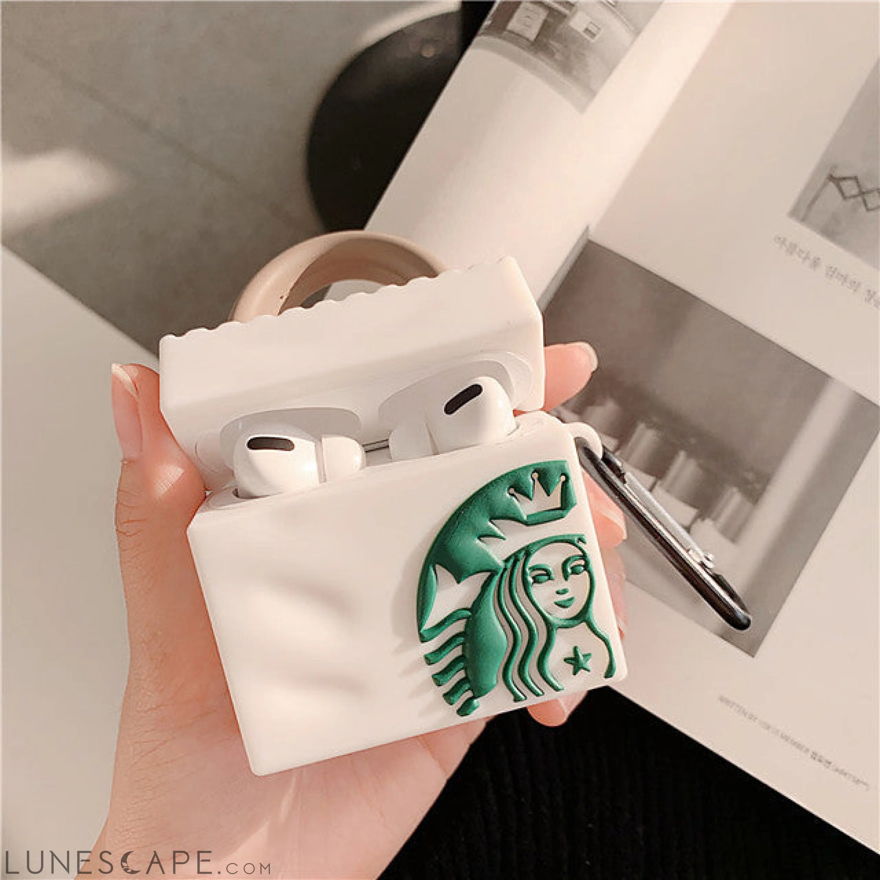 Starbucks Bag AirPods Case LUNESCAPE
