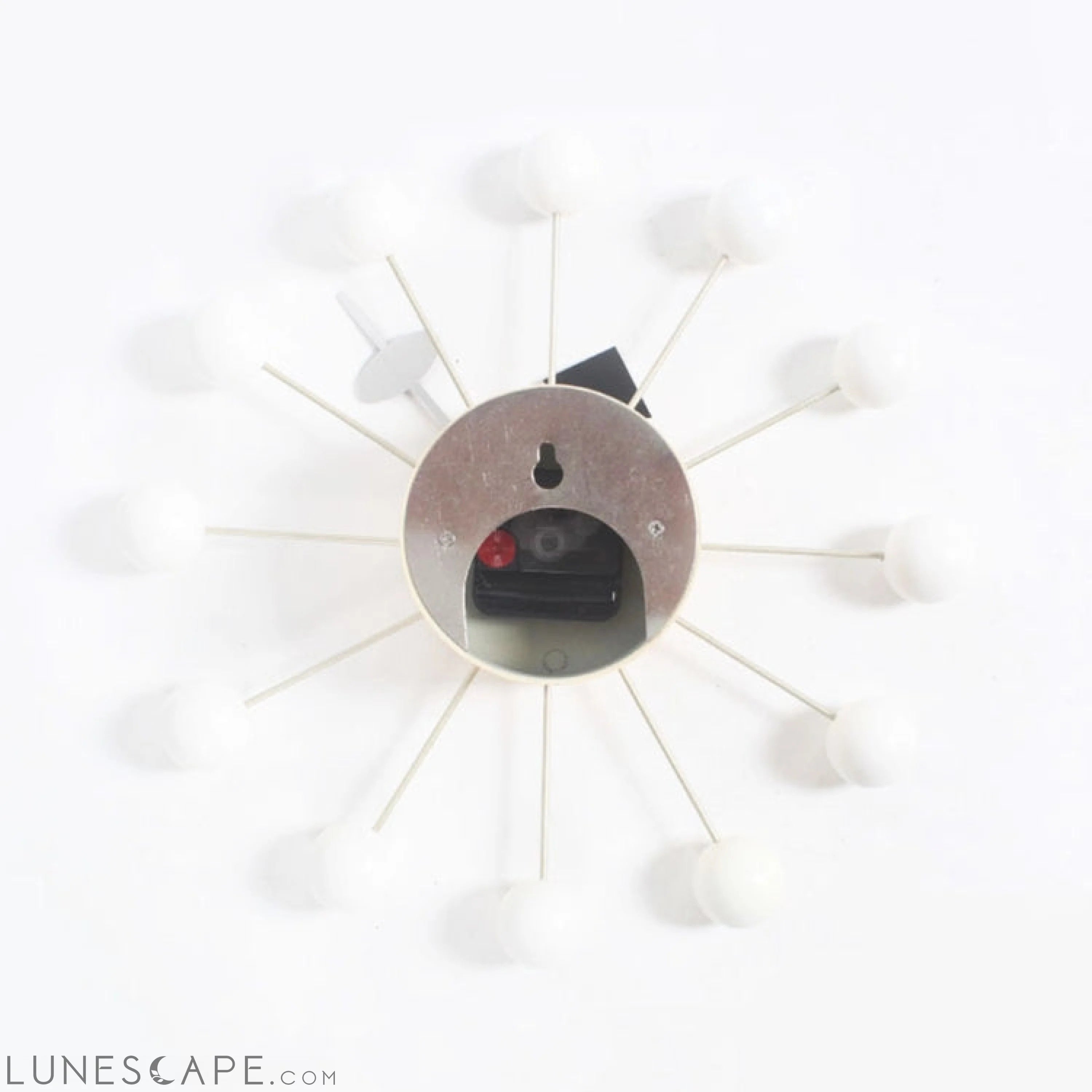 Stylish Background Minimalis Circular Balls Candy Wall Clock Creative LUNESCAPE