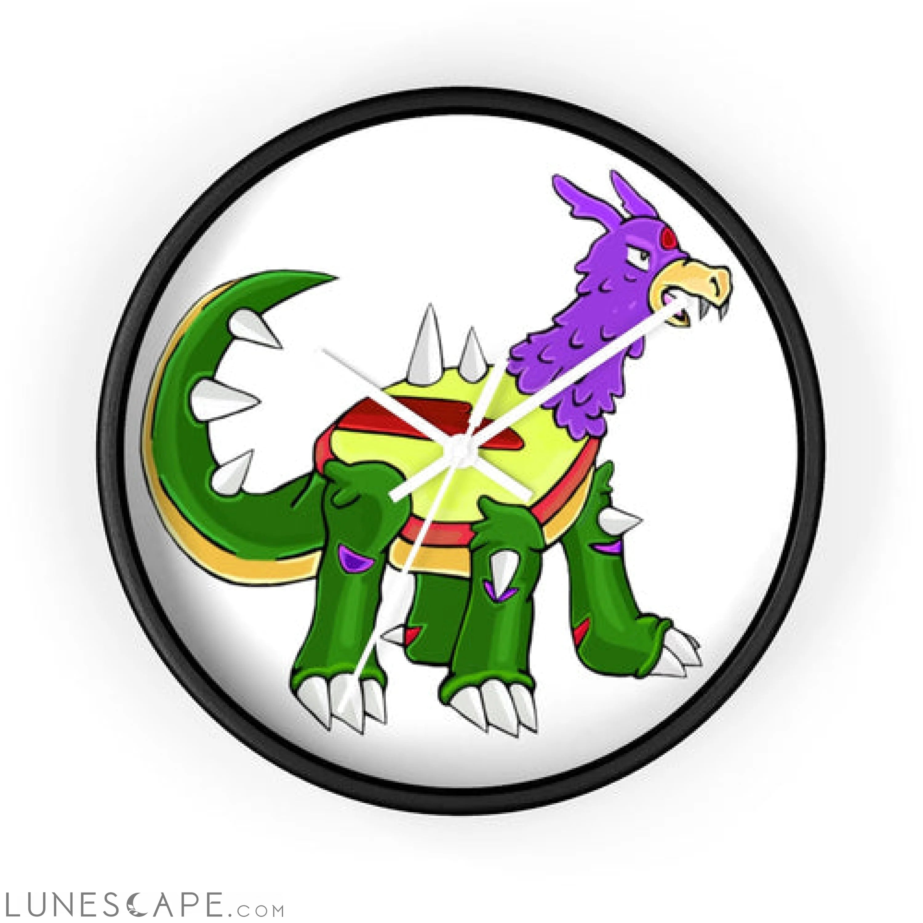 Sunecoon Wall clock LUNESCAPE