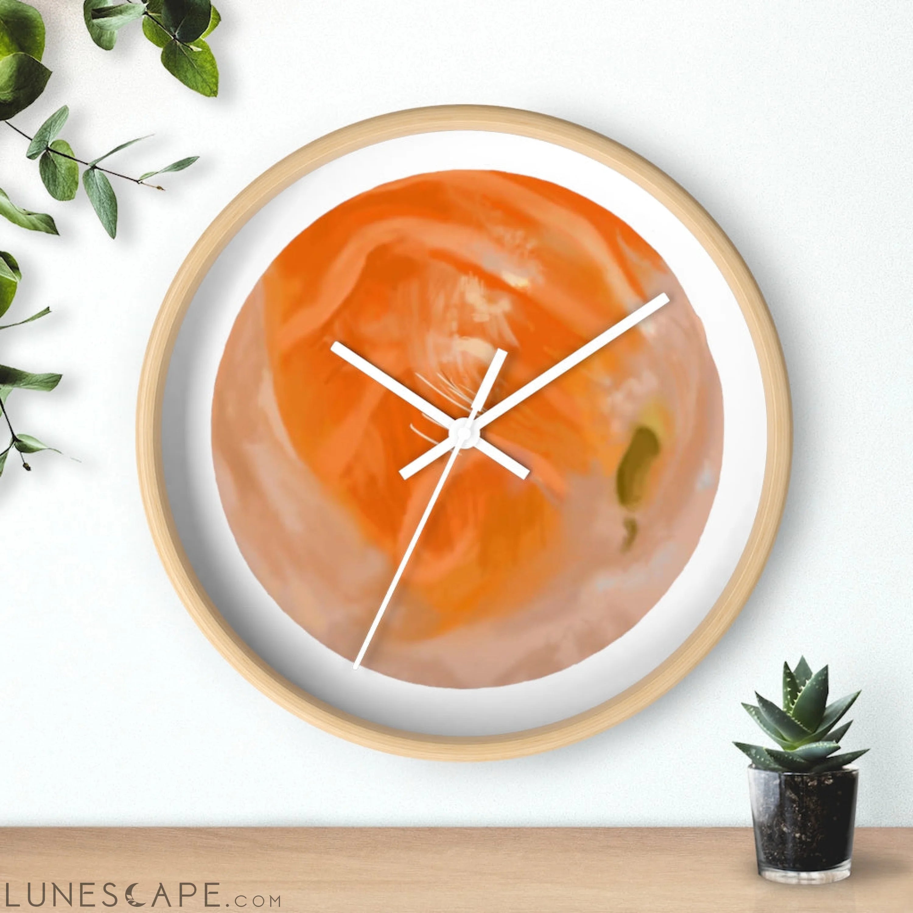 Sushi Wall clock LUNESCAPE