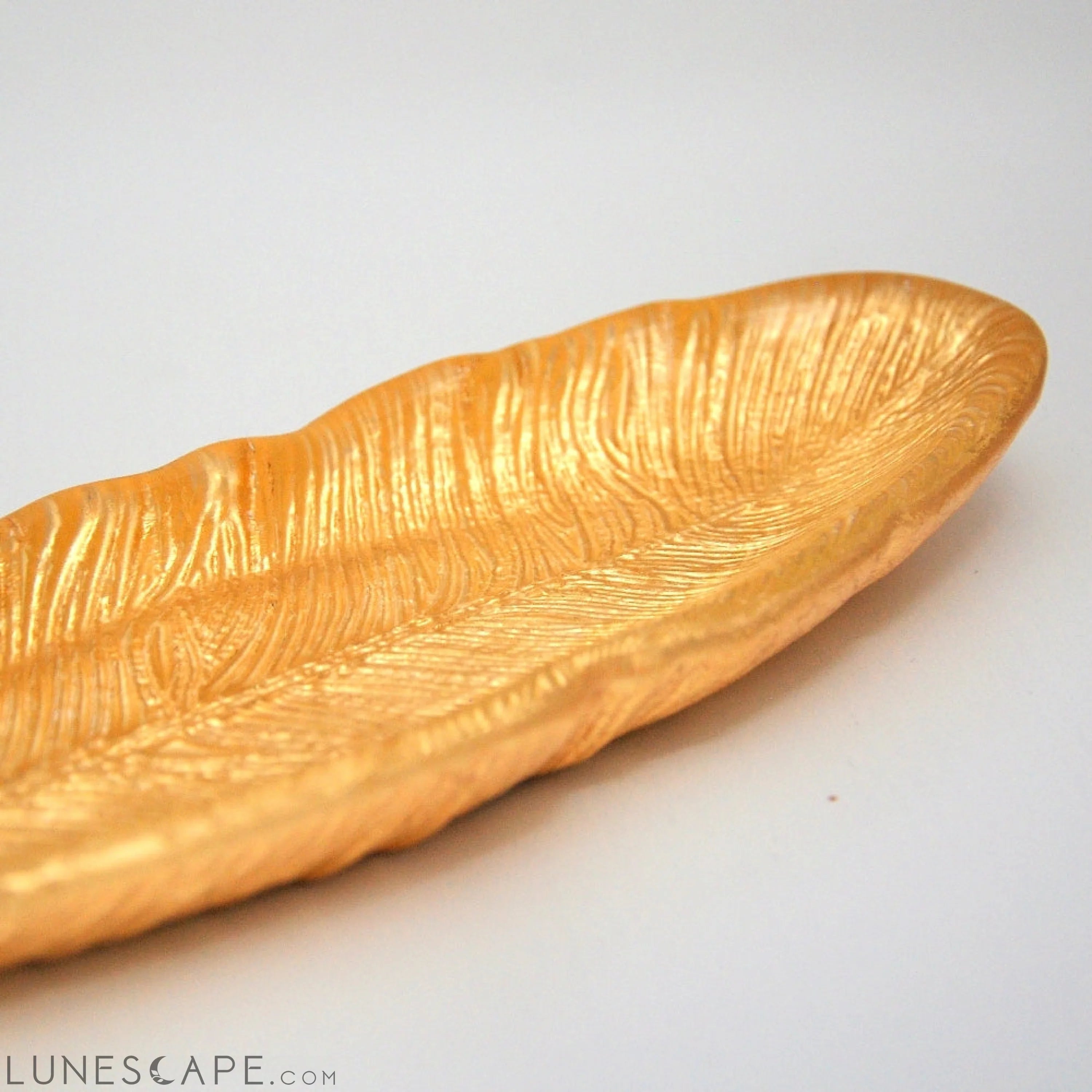 Swan Gold Antique Small Tray LUNESCAPE