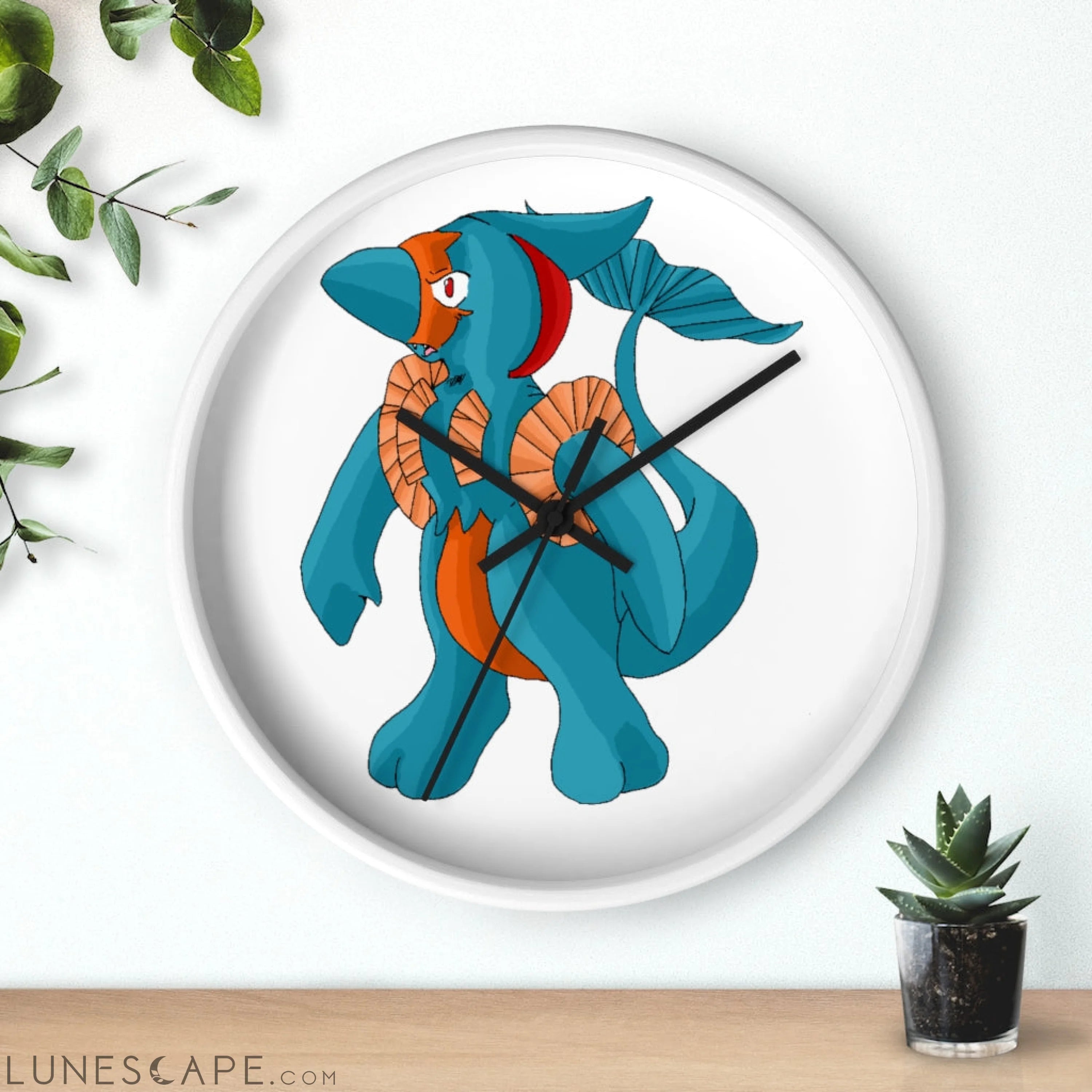 Swark Wall clock LUNESCAPE