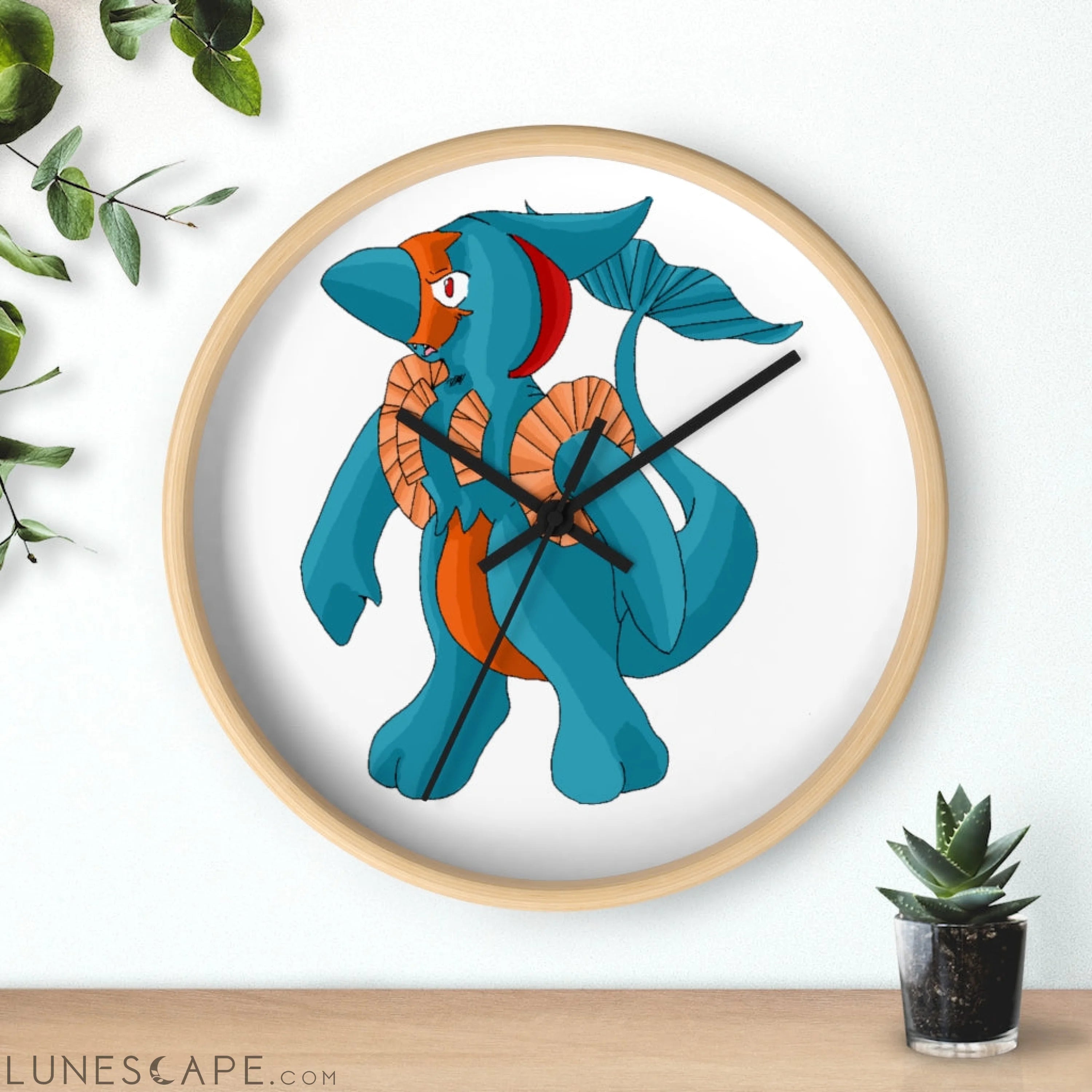 Swark Wall clock LUNESCAPE