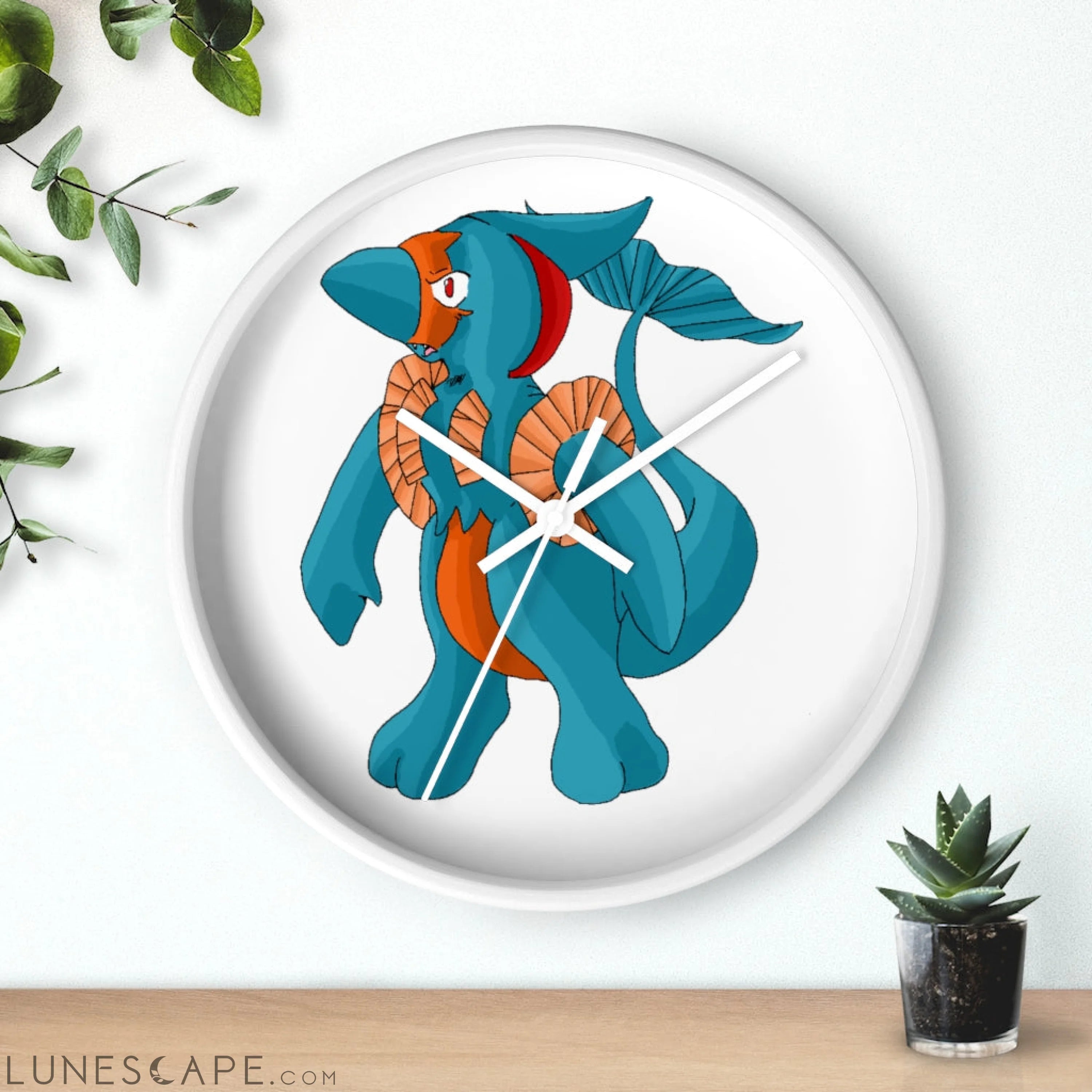 Swark Wall clock LUNESCAPE