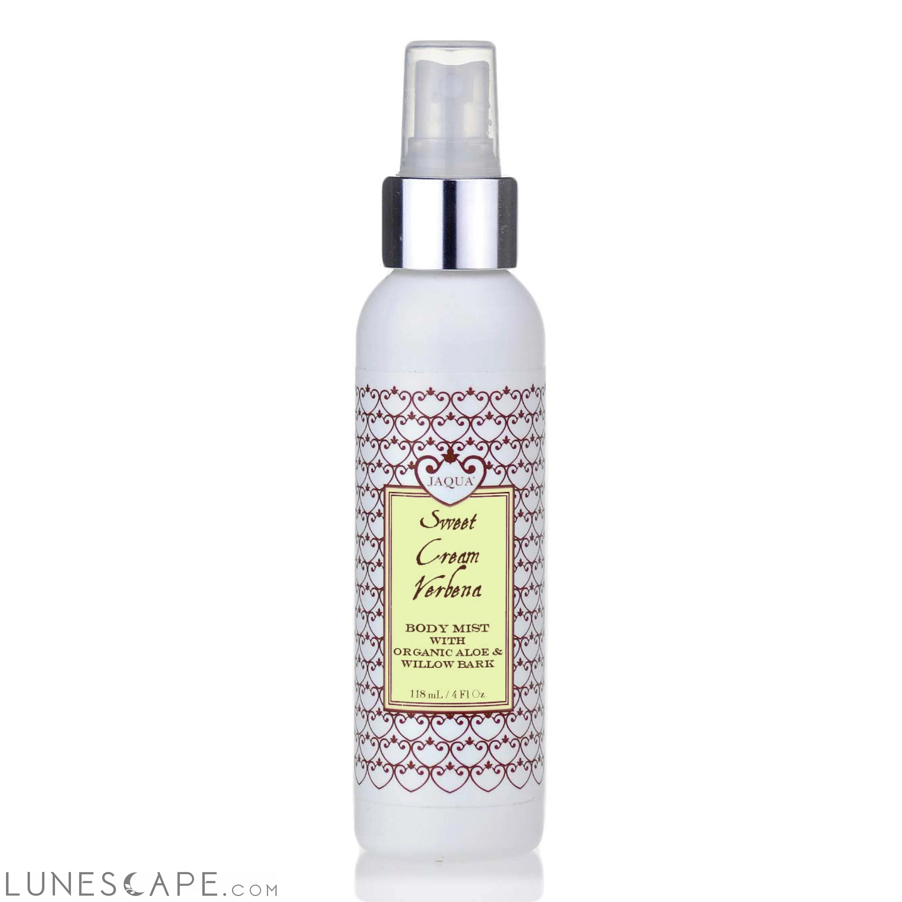 Sweet Cream Verbena Hydrating Body Mist With Organic Aloe & Willow Bark LUNESCAPE