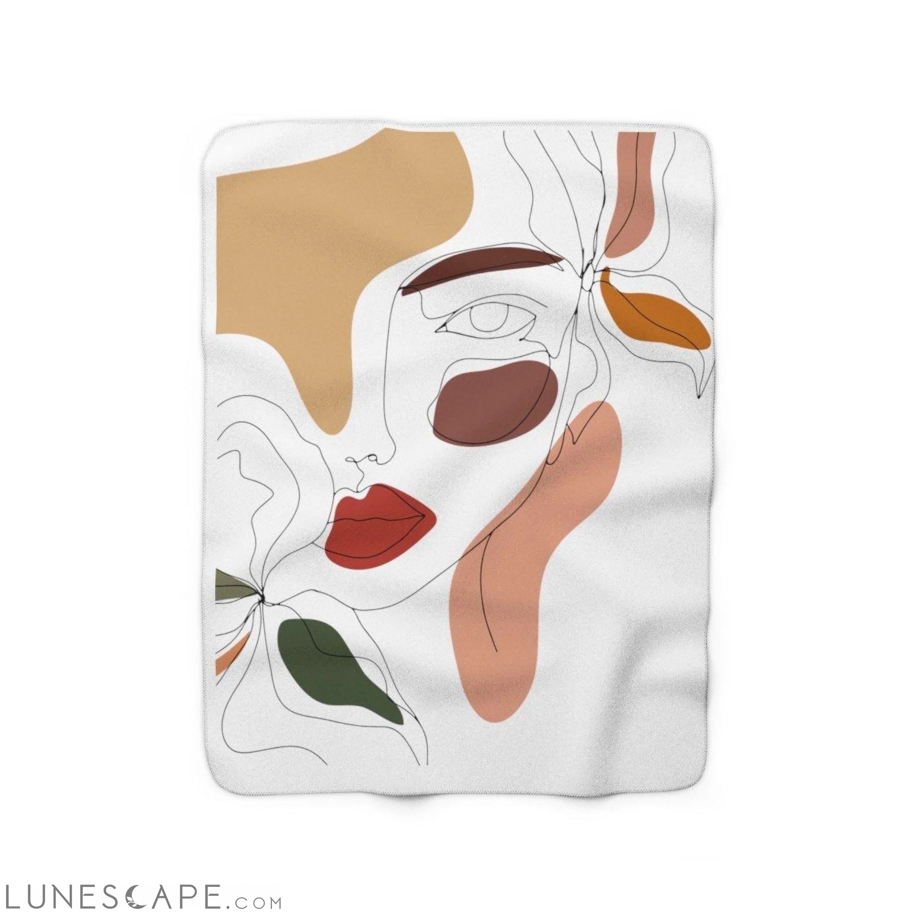 "Sweet Soul" Sherpa Fleece Blanket LUNESCAPE