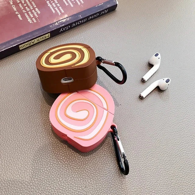 Swiss Egg Rolls Shockproof Headphone Case LUNESCAPE