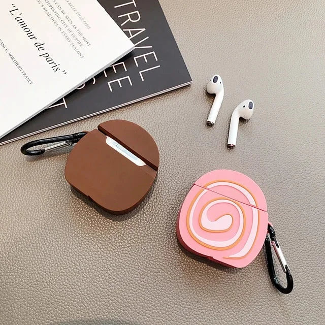 Swiss Egg Rolls Shockproof Headphone Case LUNESCAPE