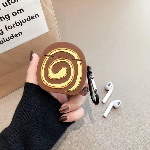 Swiss Egg Rolls Shockproof Headphone Case LUNESCAPE