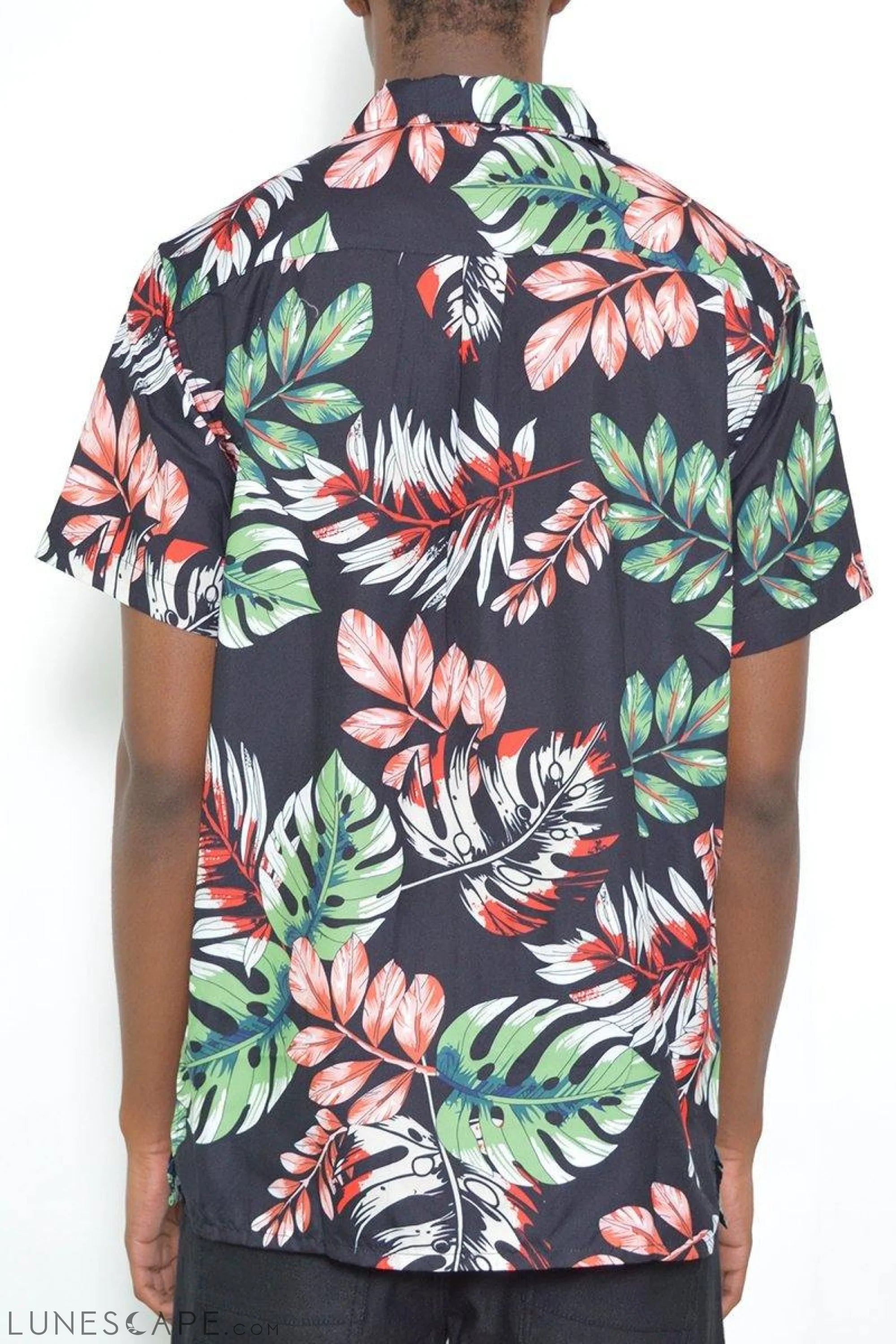 TAMPA SHORT SLEEVE BUTTON UP SHIRT LUNESCAPE