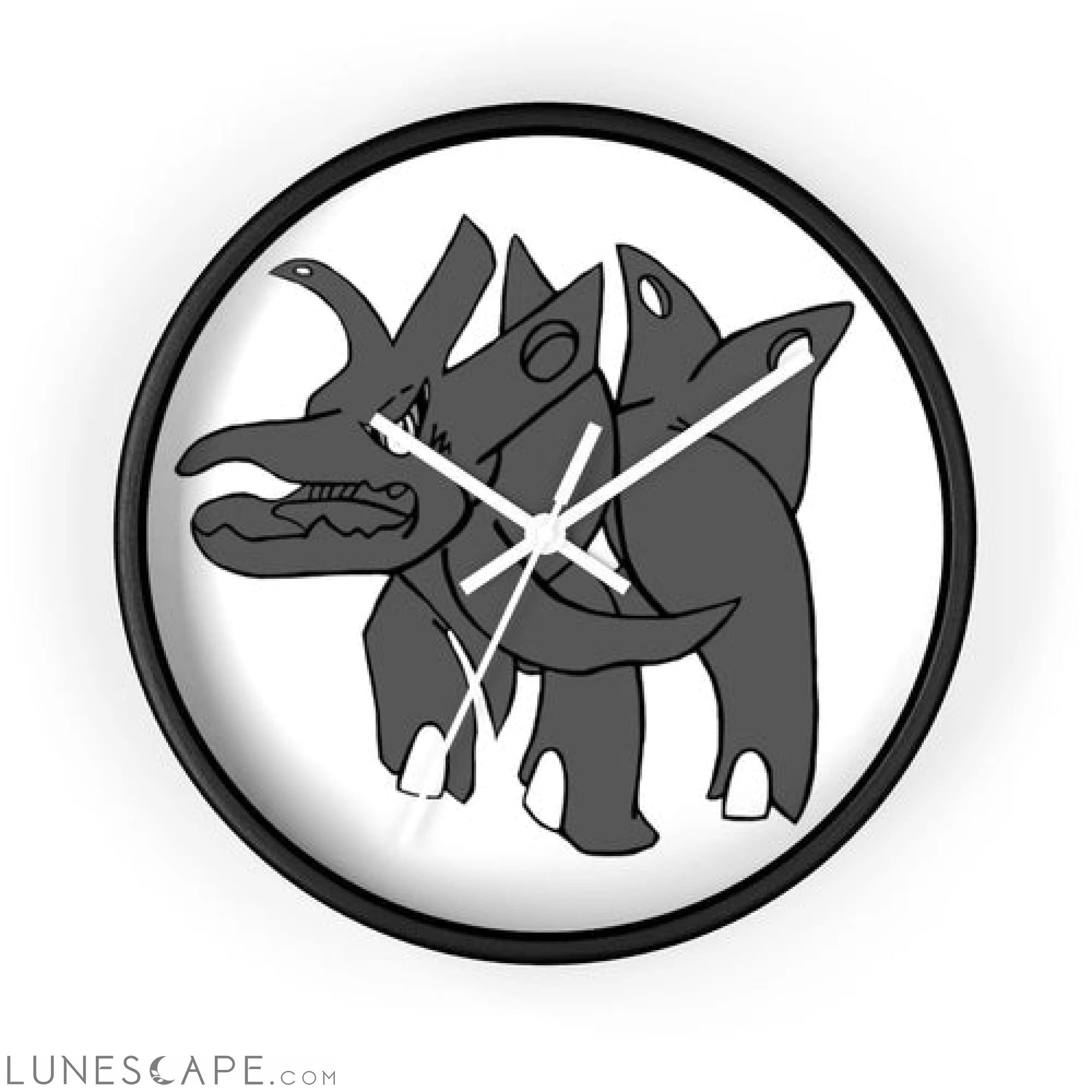 Tanktron Wall clock LUNESCAPE