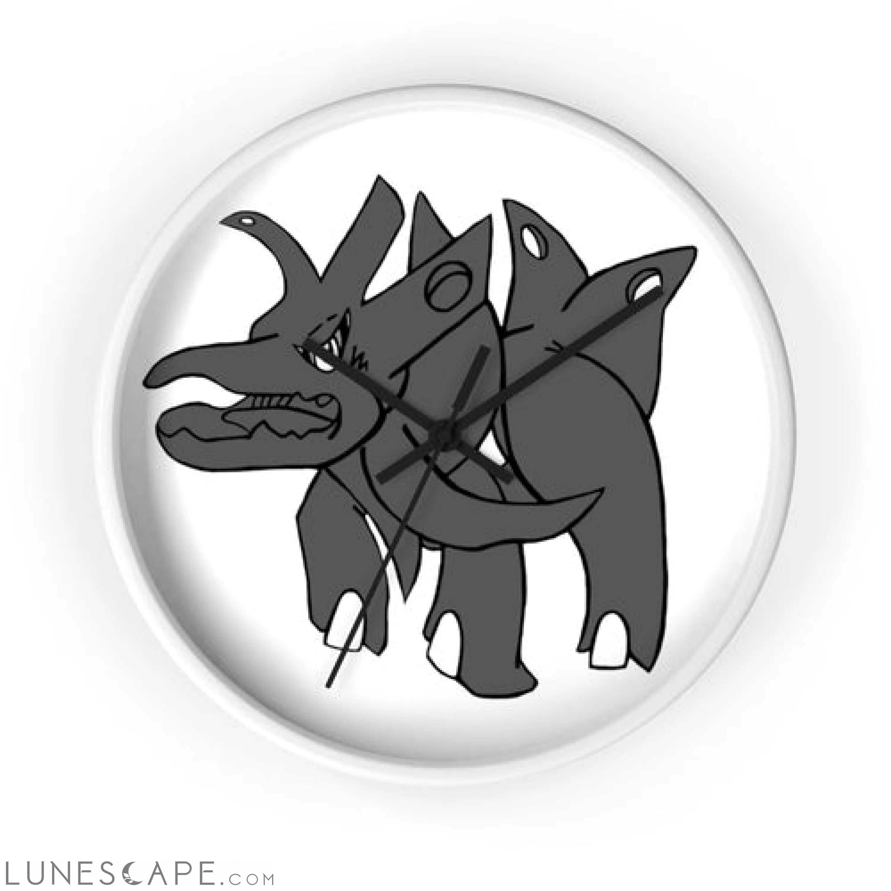 Tanktron Wall clock LUNESCAPE