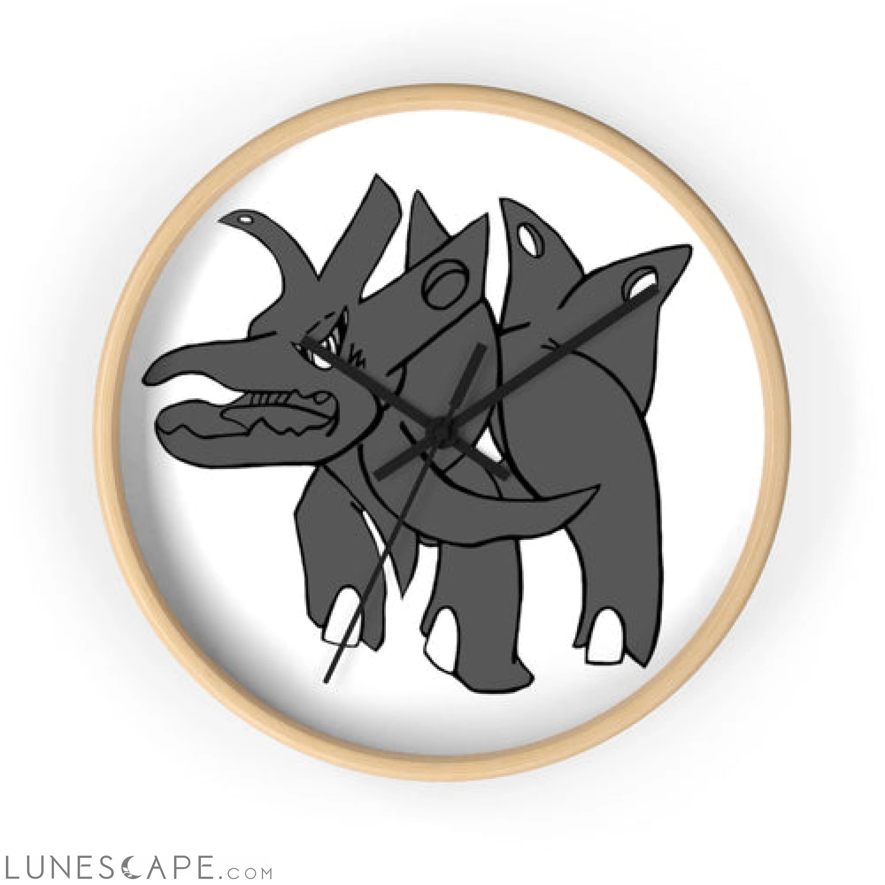 Tanktron Wall clock LUNESCAPE