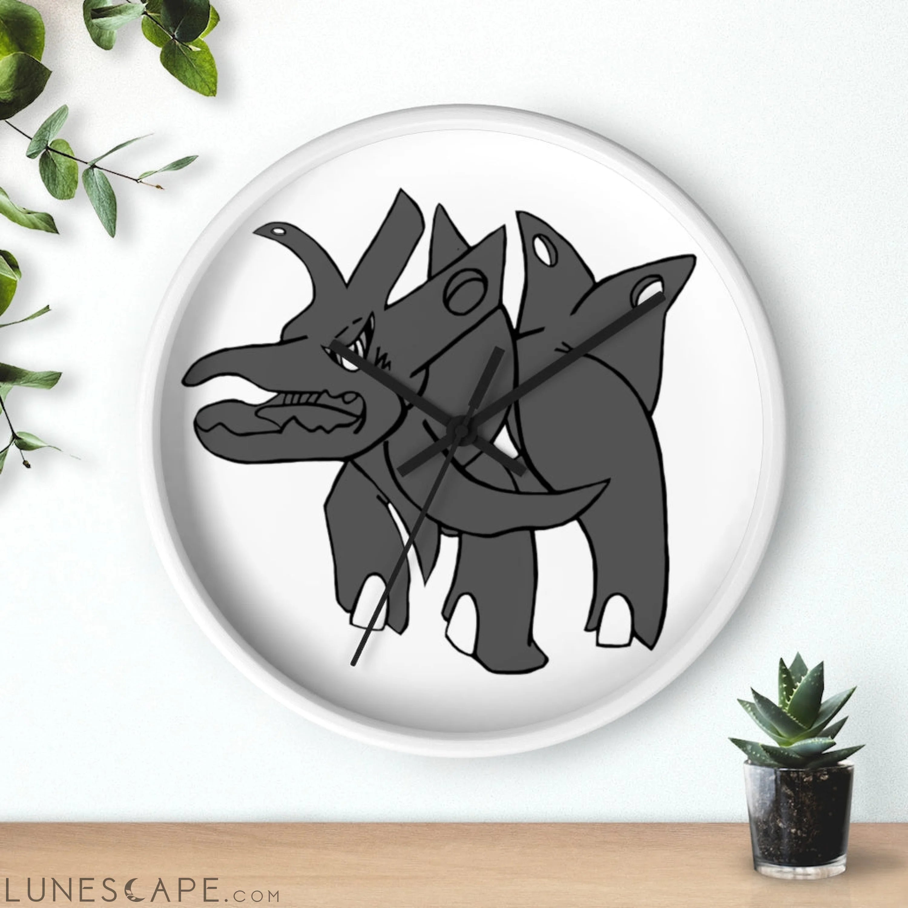 Tanktron Wall clock LUNESCAPE