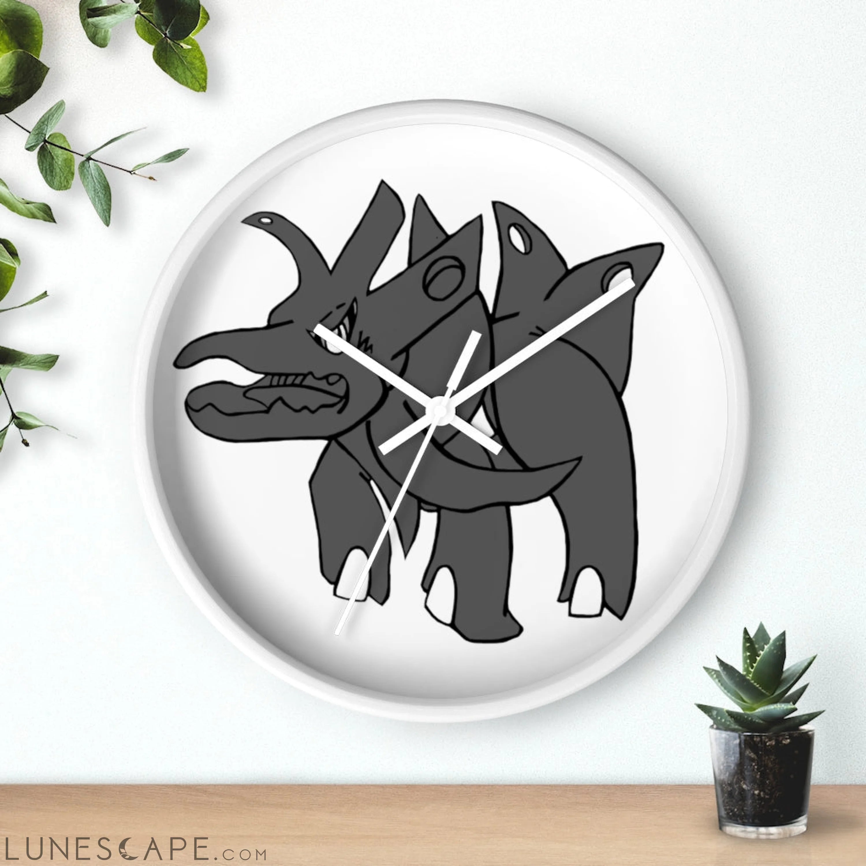 Tanktron Wall clock LUNESCAPE