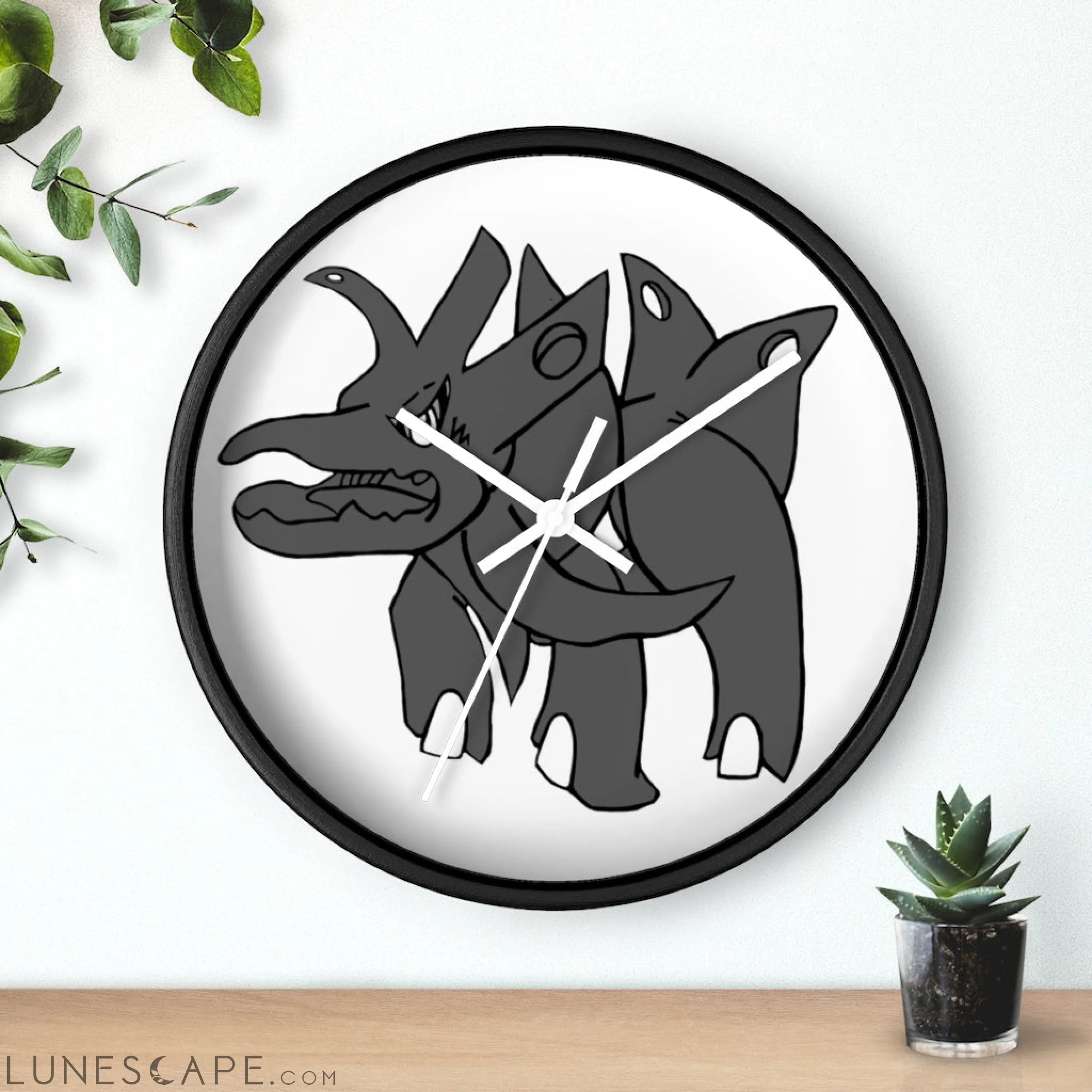 Tanktron Wall clock LUNESCAPE