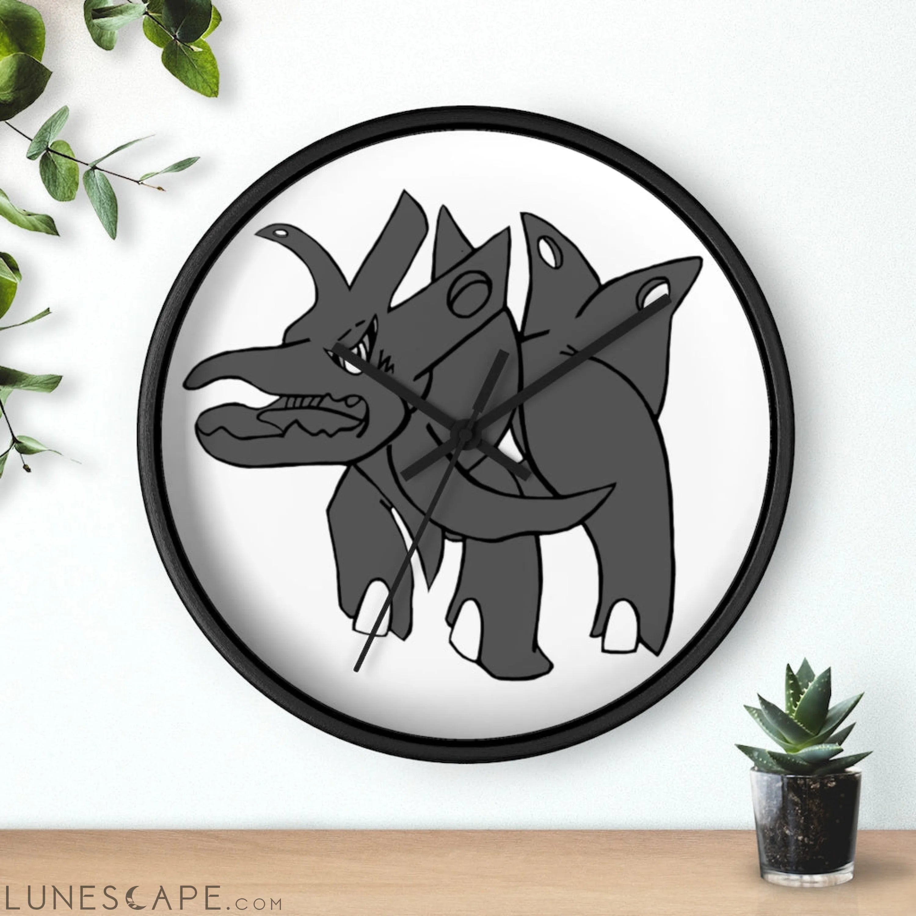 Tanktron Wall clock LUNESCAPE