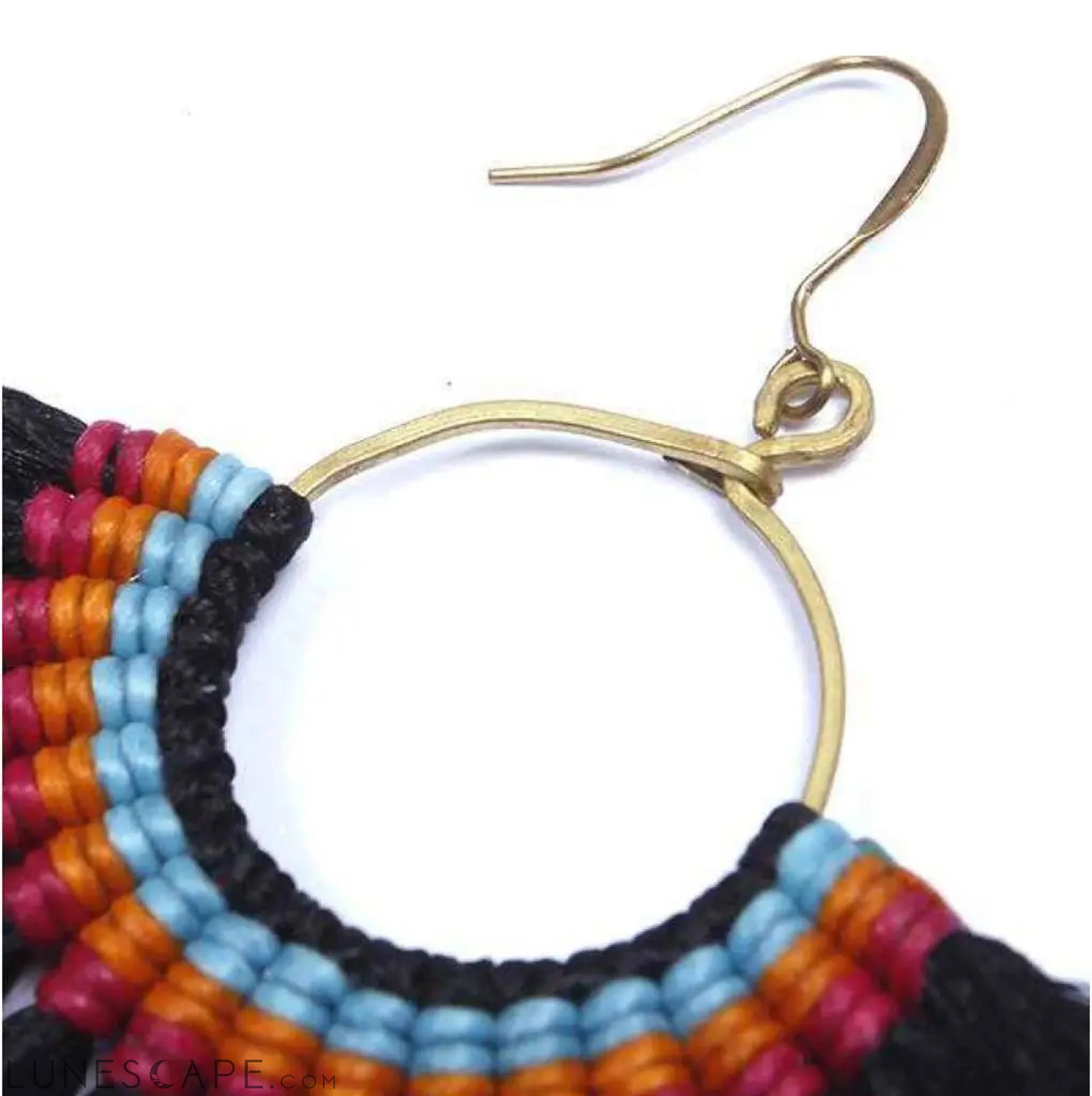 Tassel Fan Earrings LUNESCAPE