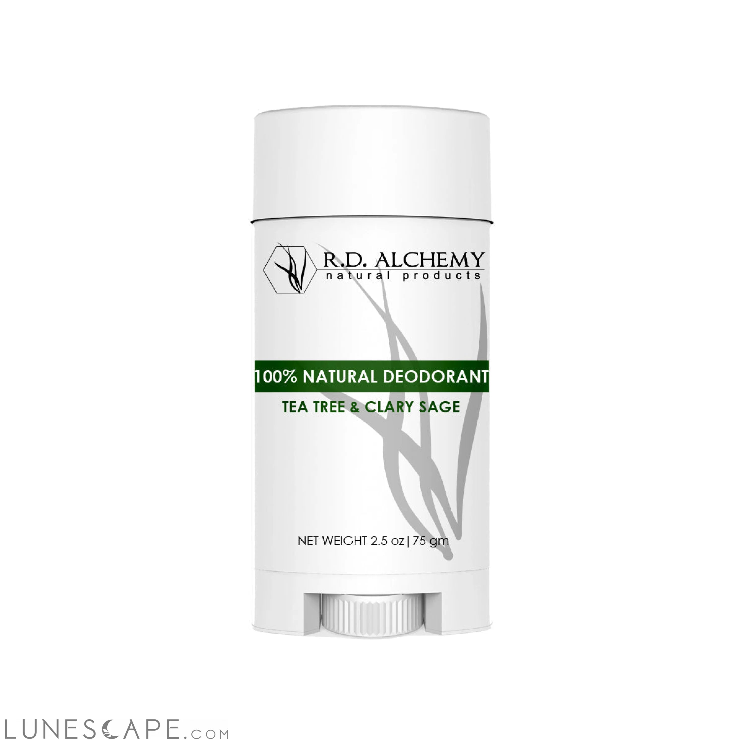 Tea Tree & Clary Sage Semi-Solid Stick Deodorant LUNESCAPE
