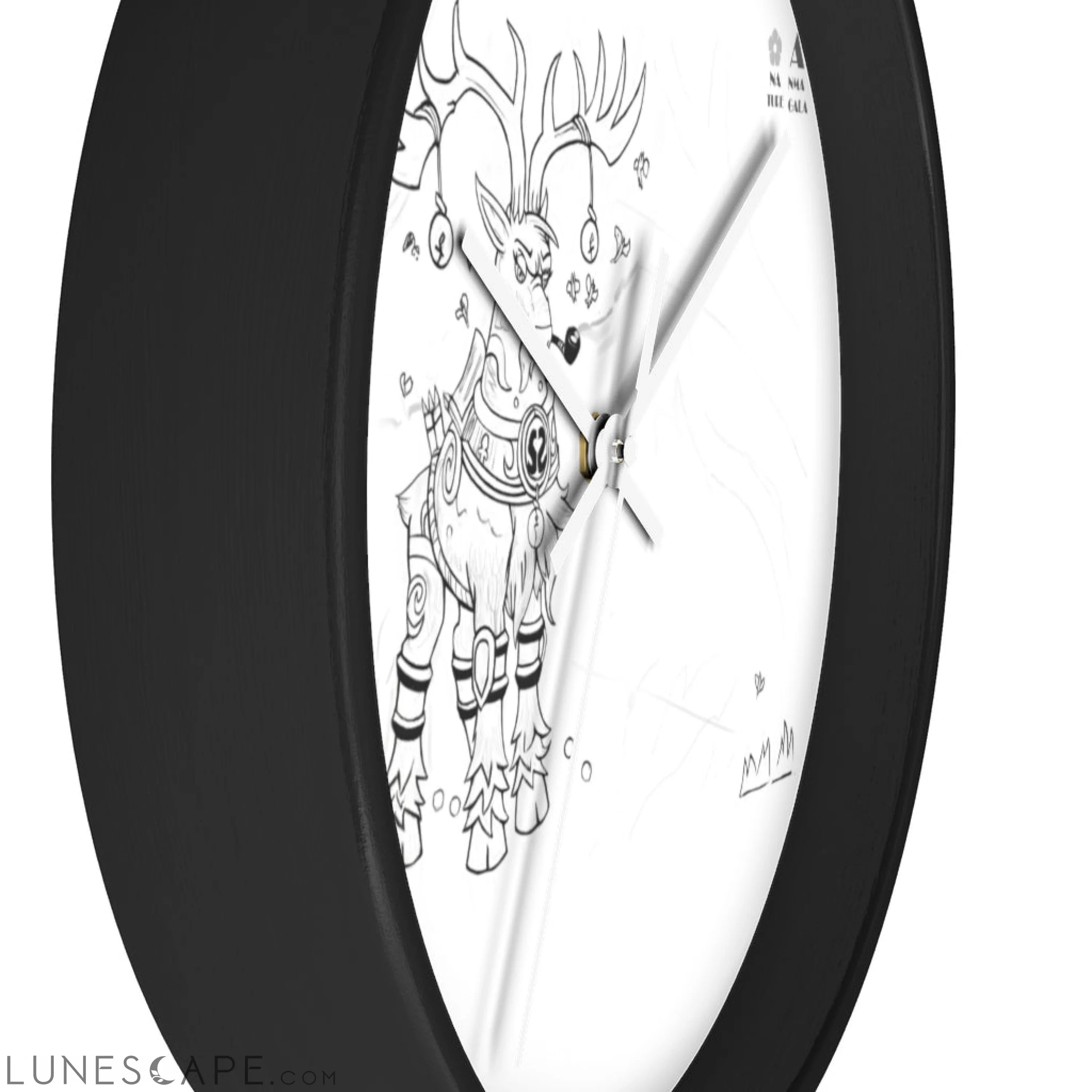 Tempus Guardian of the Harvest Wall clock LUNESCAPE