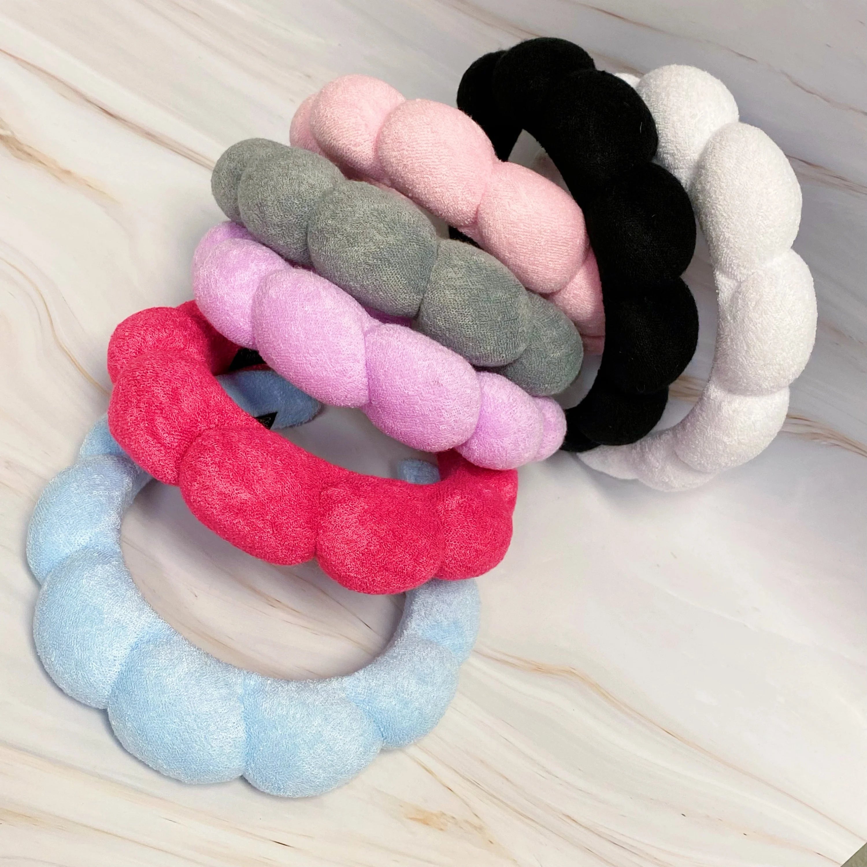 Terry Puffy Soft Headband LUNESCAPE
