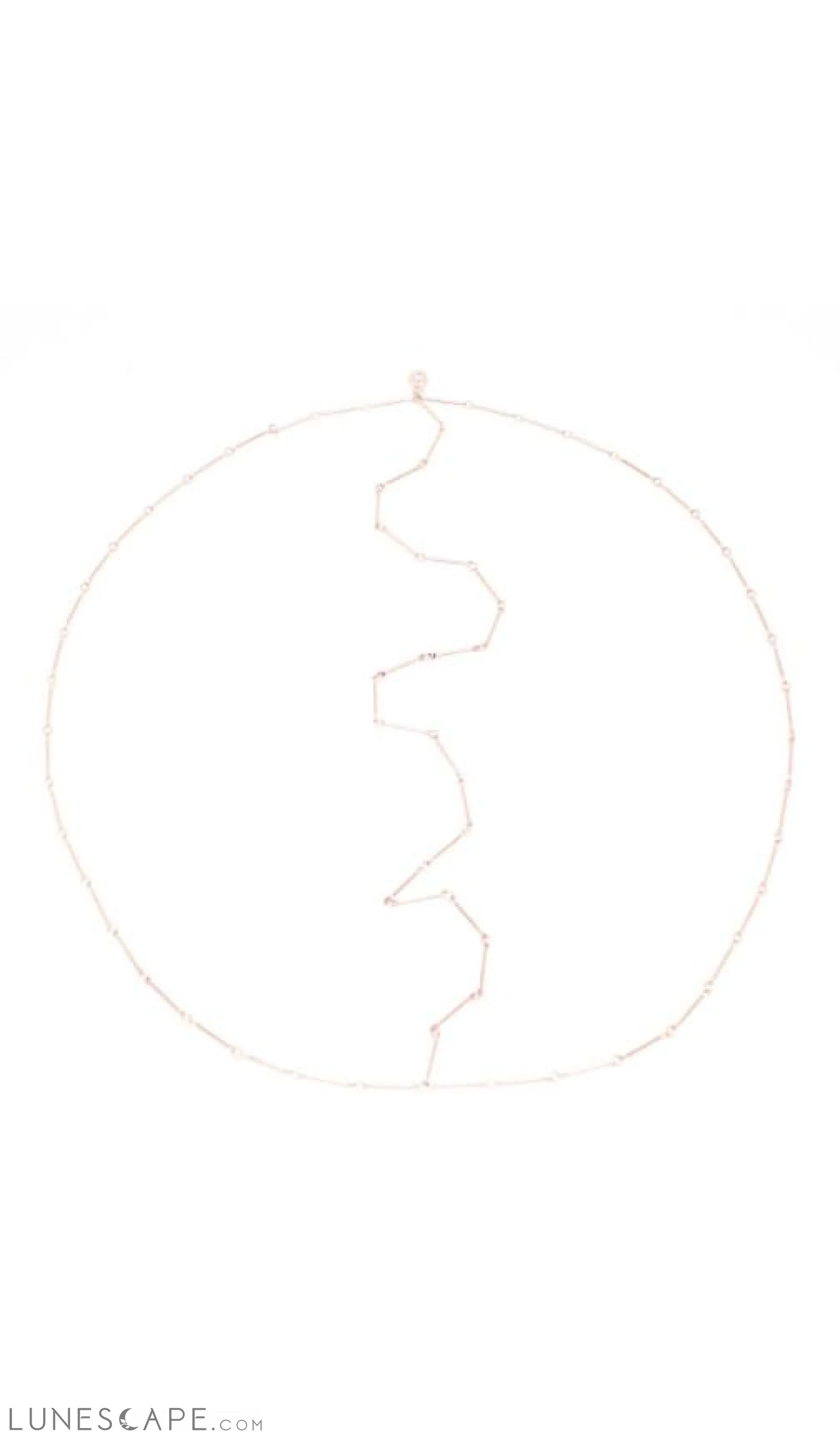 Tessa Delicate Links Drape Halo | More Colors Available LUNESCAPE