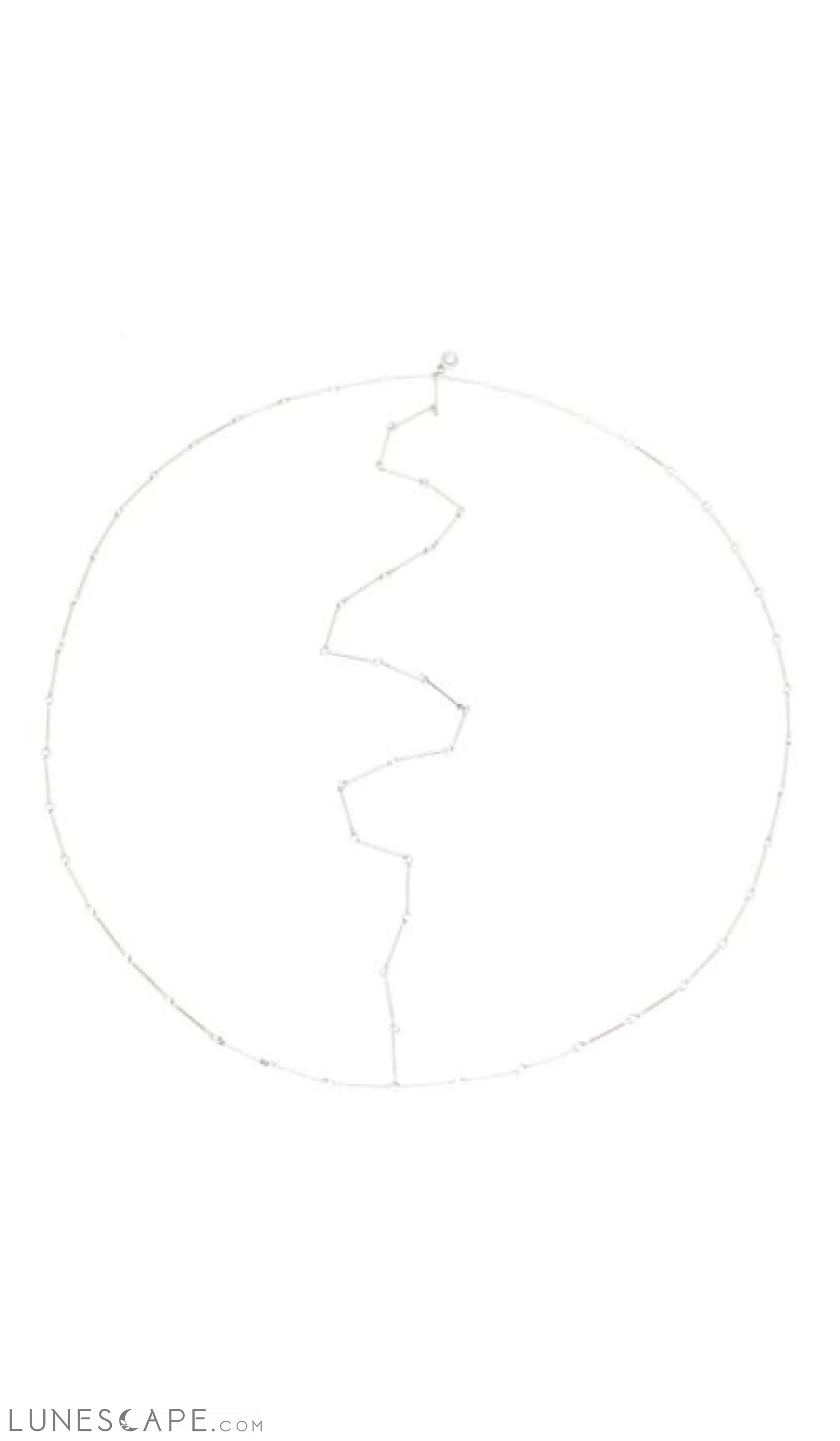 Tessa Delicate Links Drape Halo | More Colors Available LUNESCAPE