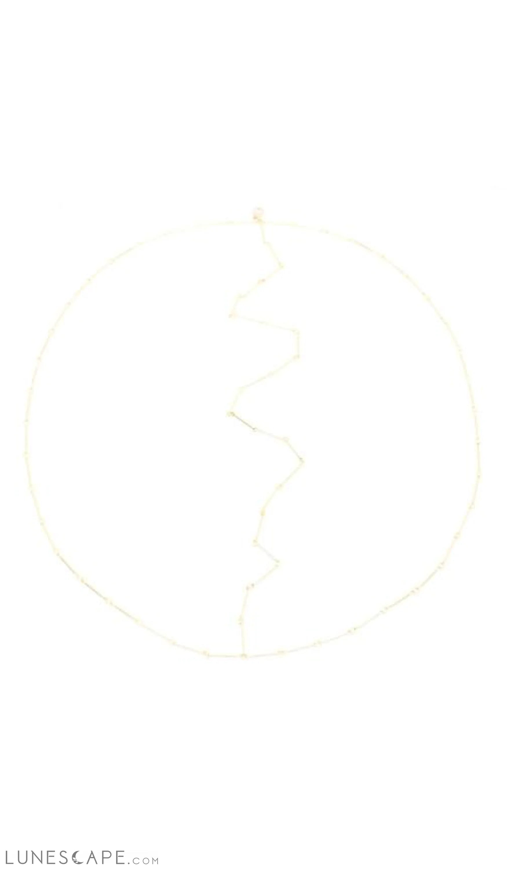 Tessa Delicate Links Drape Halo | More Colors Available LUNESCAPE