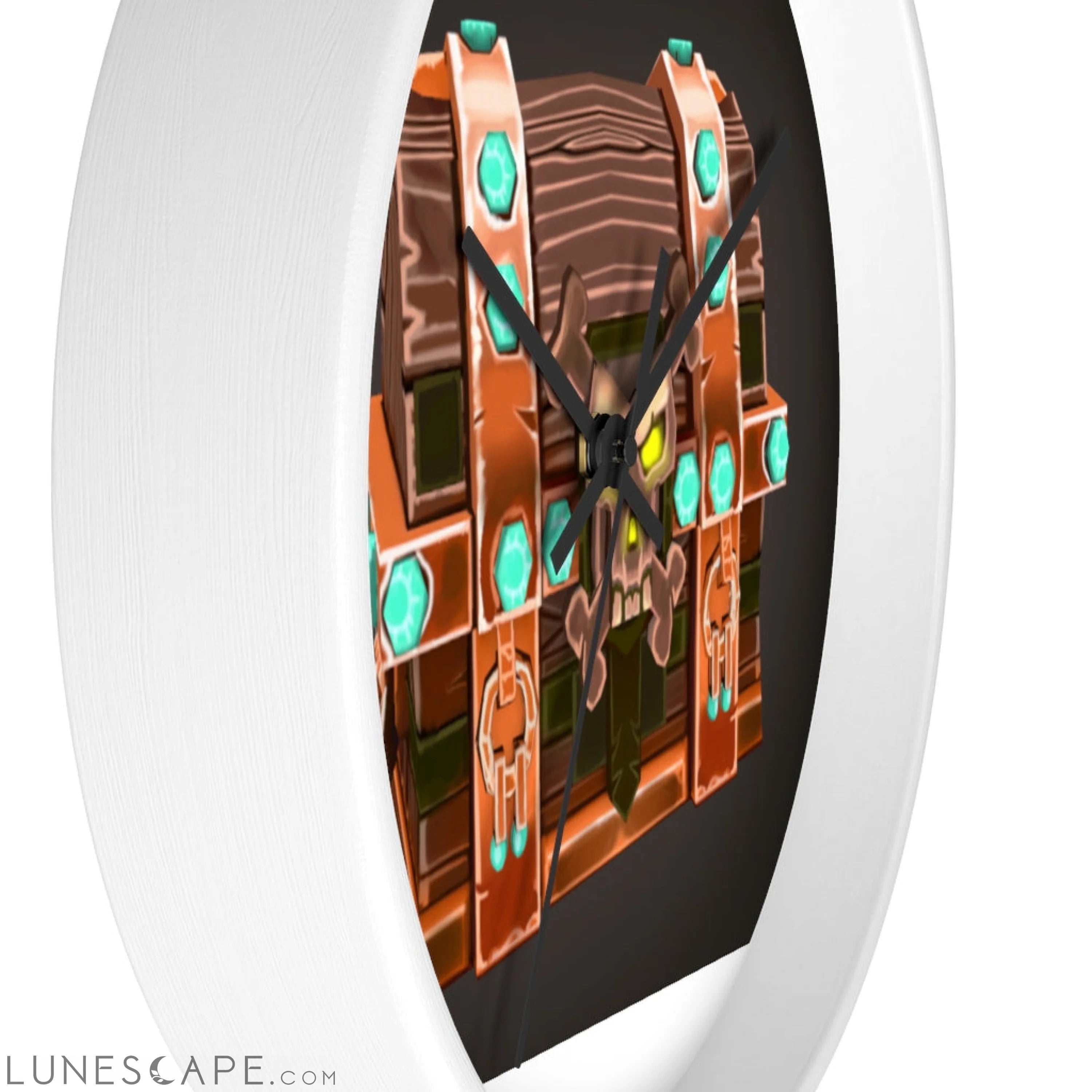 The Bad Bone Wall clock LUNESCAPE