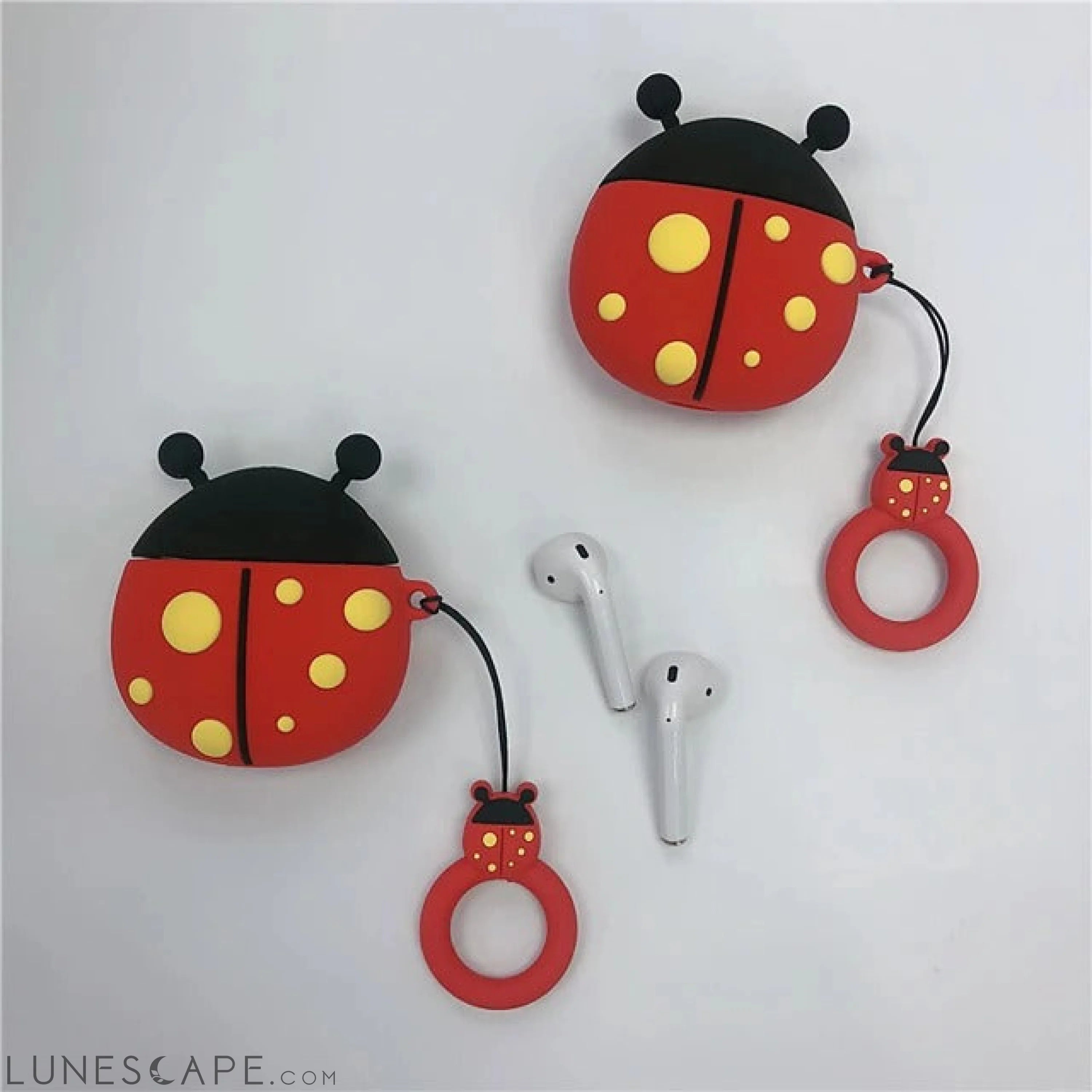 The Black Ladybug AirPods Case LUNESCAPE