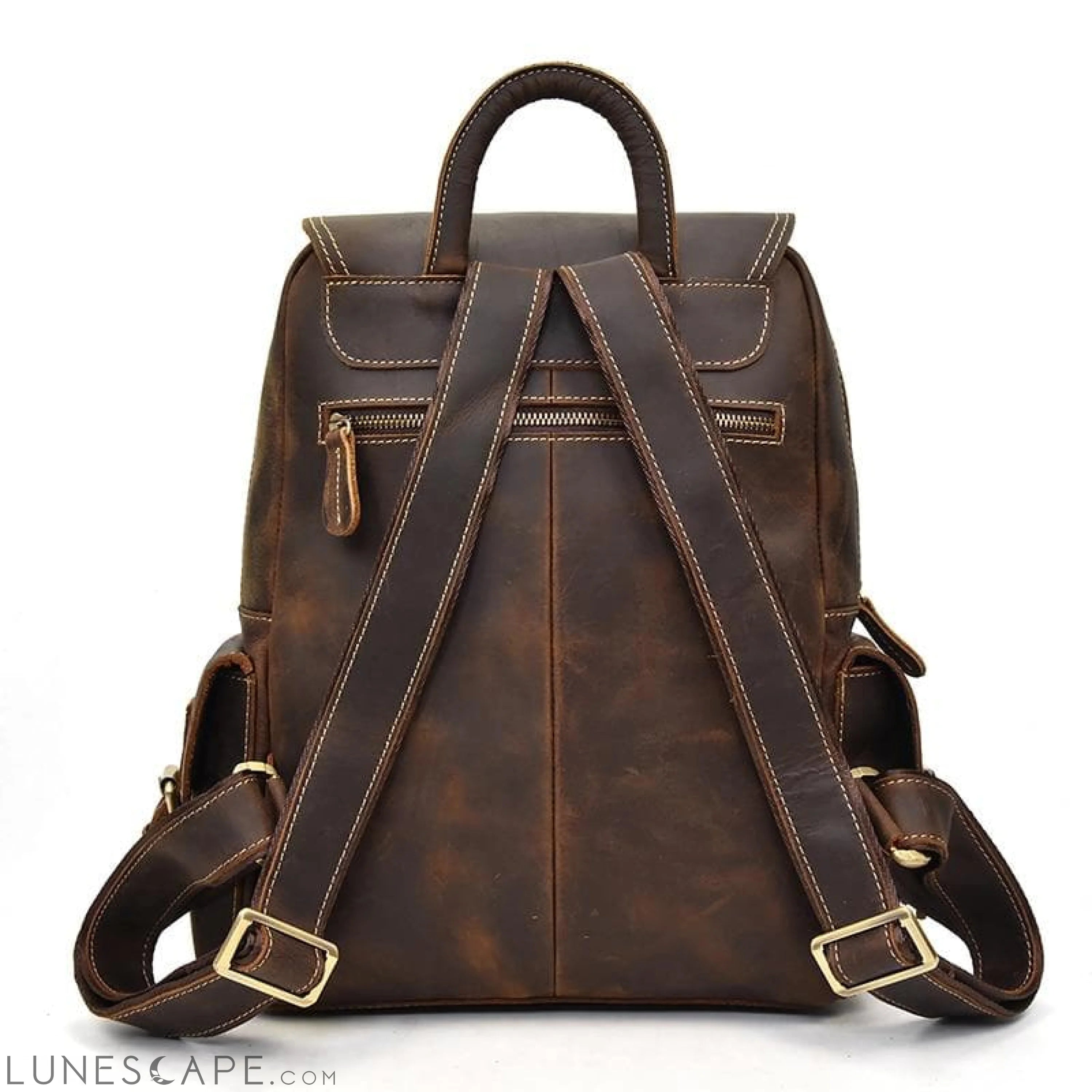 The Freja Backpack | Handcrafted Leather Backpack LUNESCAPE
