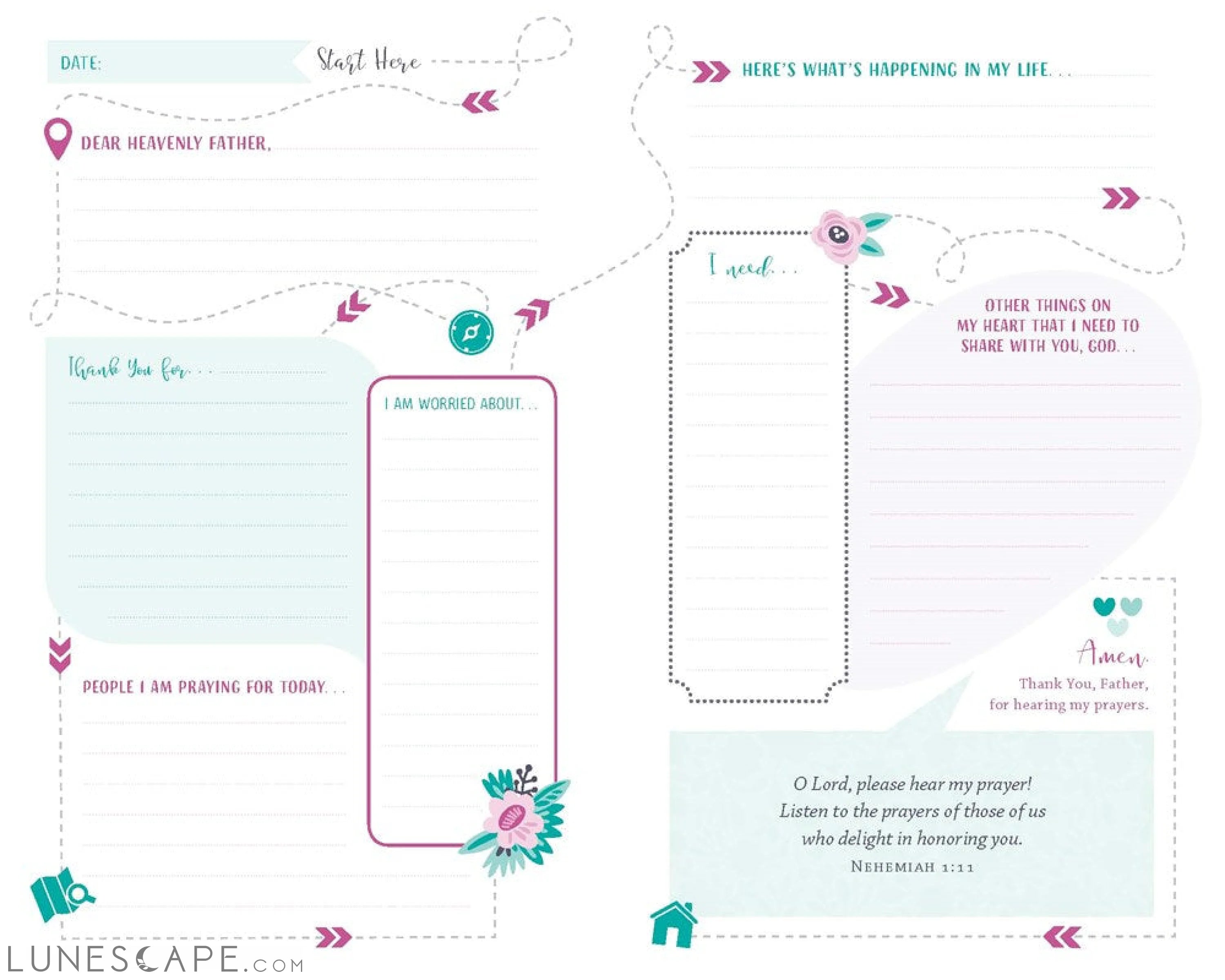 The Prayer Map® for Women LUNESCAPE