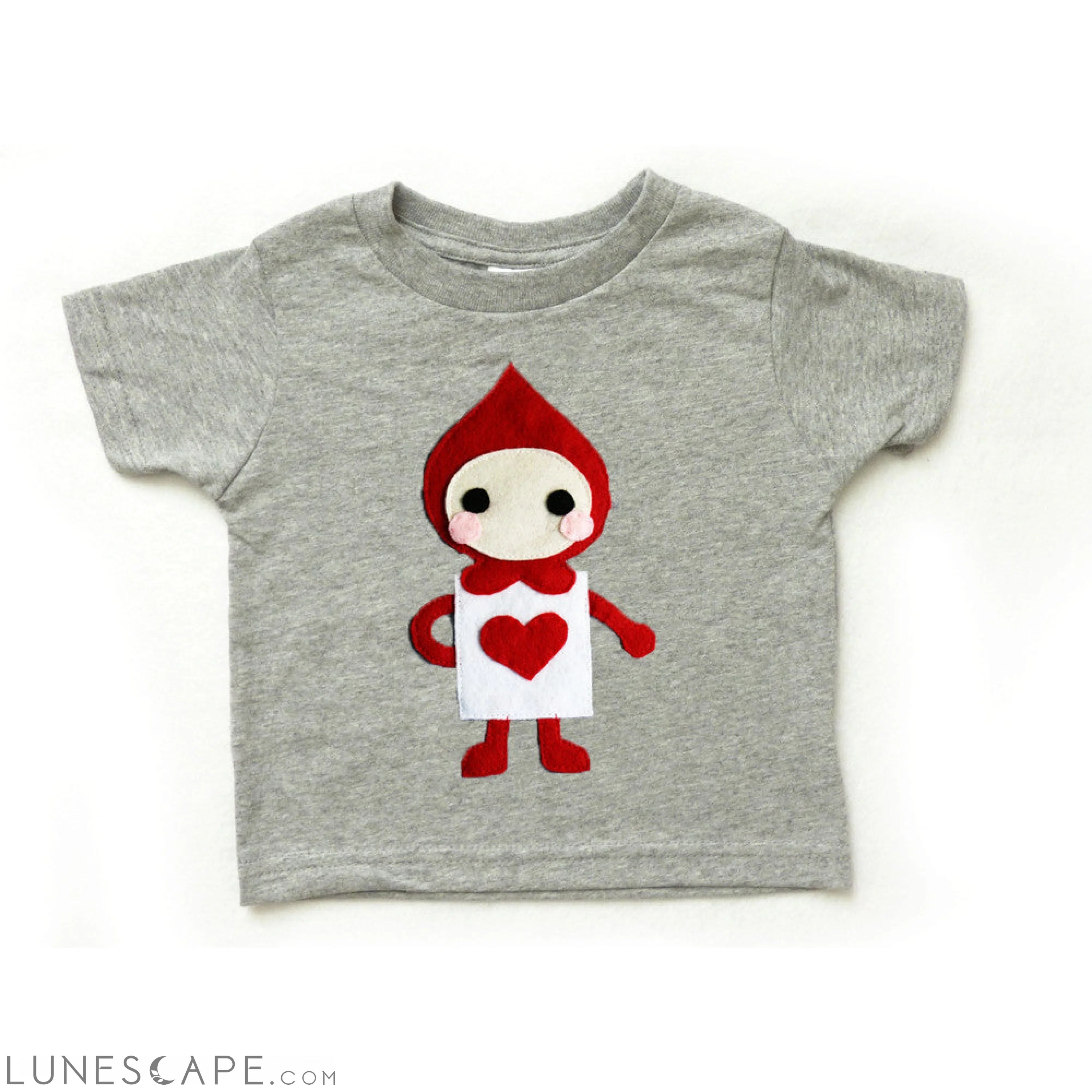 The Trumps - Heart - Alice's Adventure in Wonderland - Kids T-Shirt LUNESCAPE